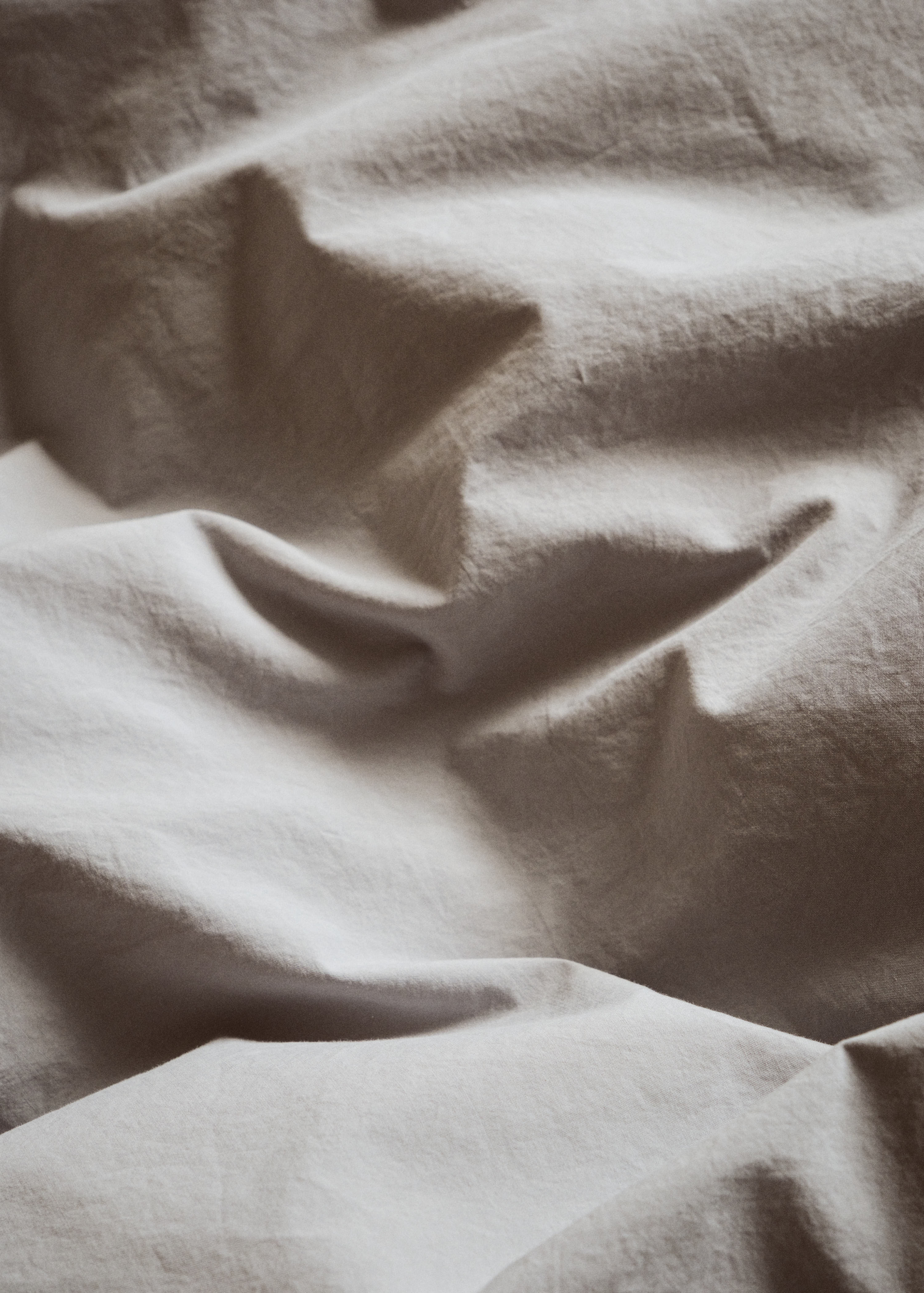 Bed Set - Plain - 140 X 220 + 80 X 80 - Pastel Grey