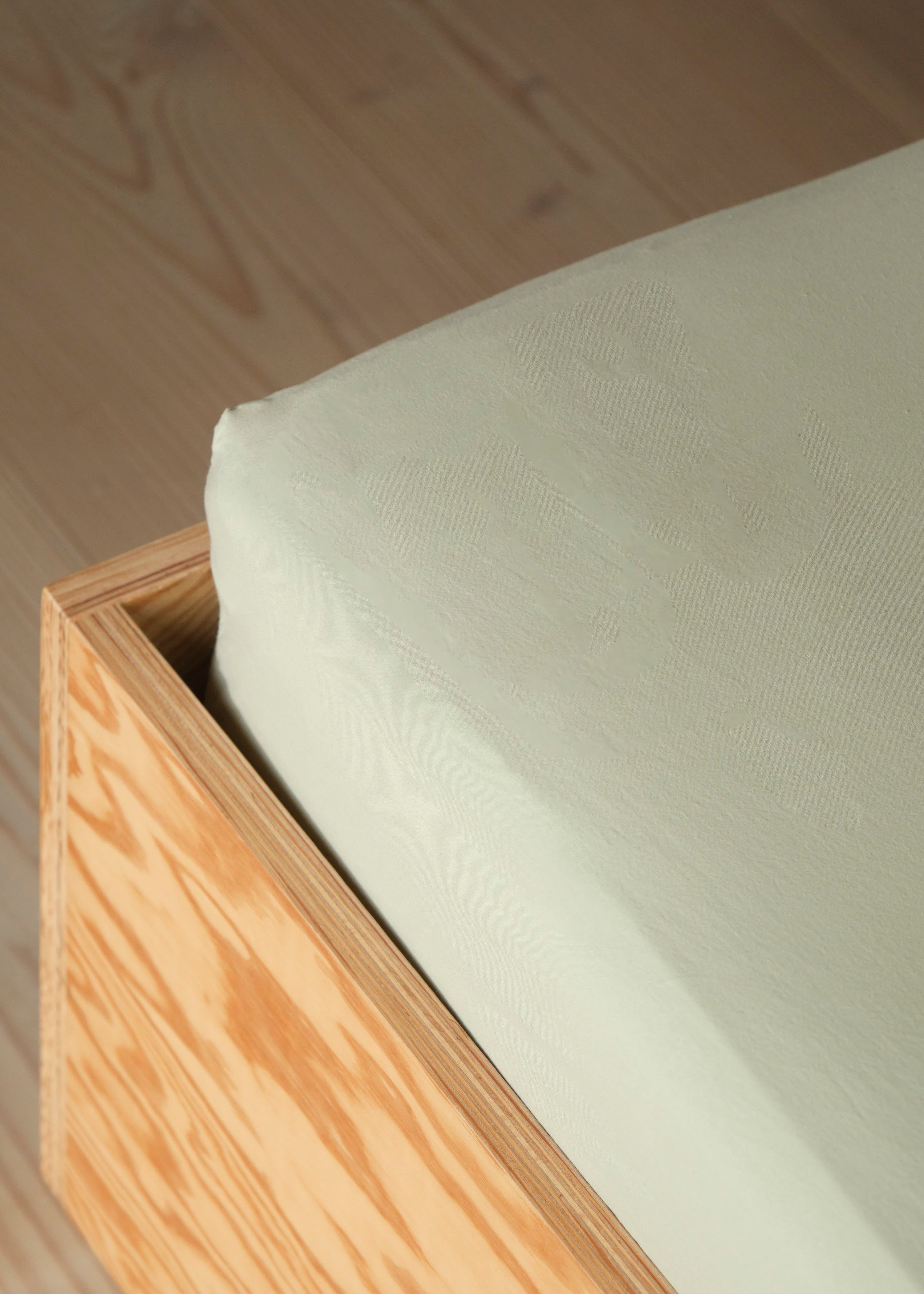 Bed Sheet 90 X 200 X 30 - Sage