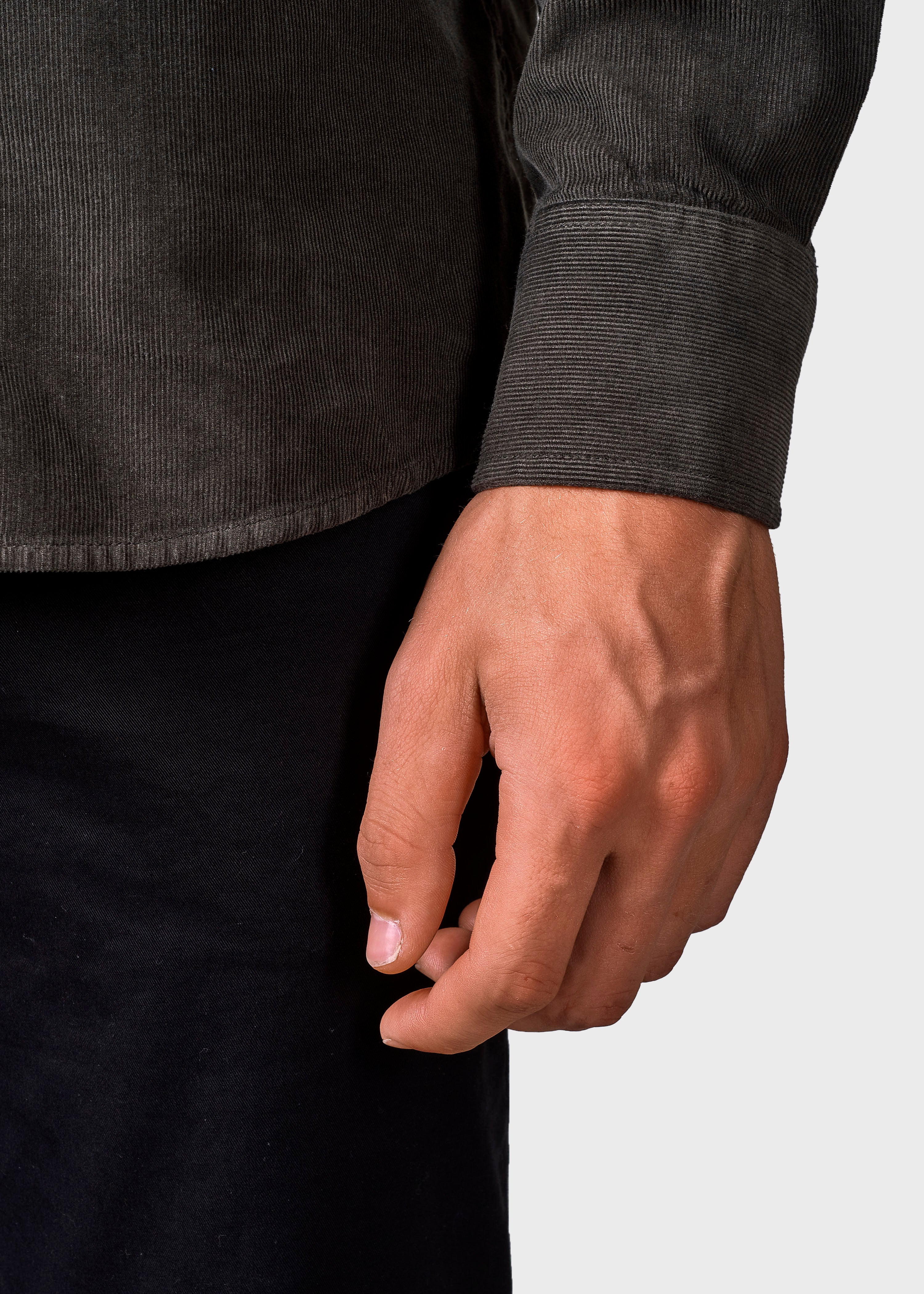 Benjamin Corduroy Shirt - Olive