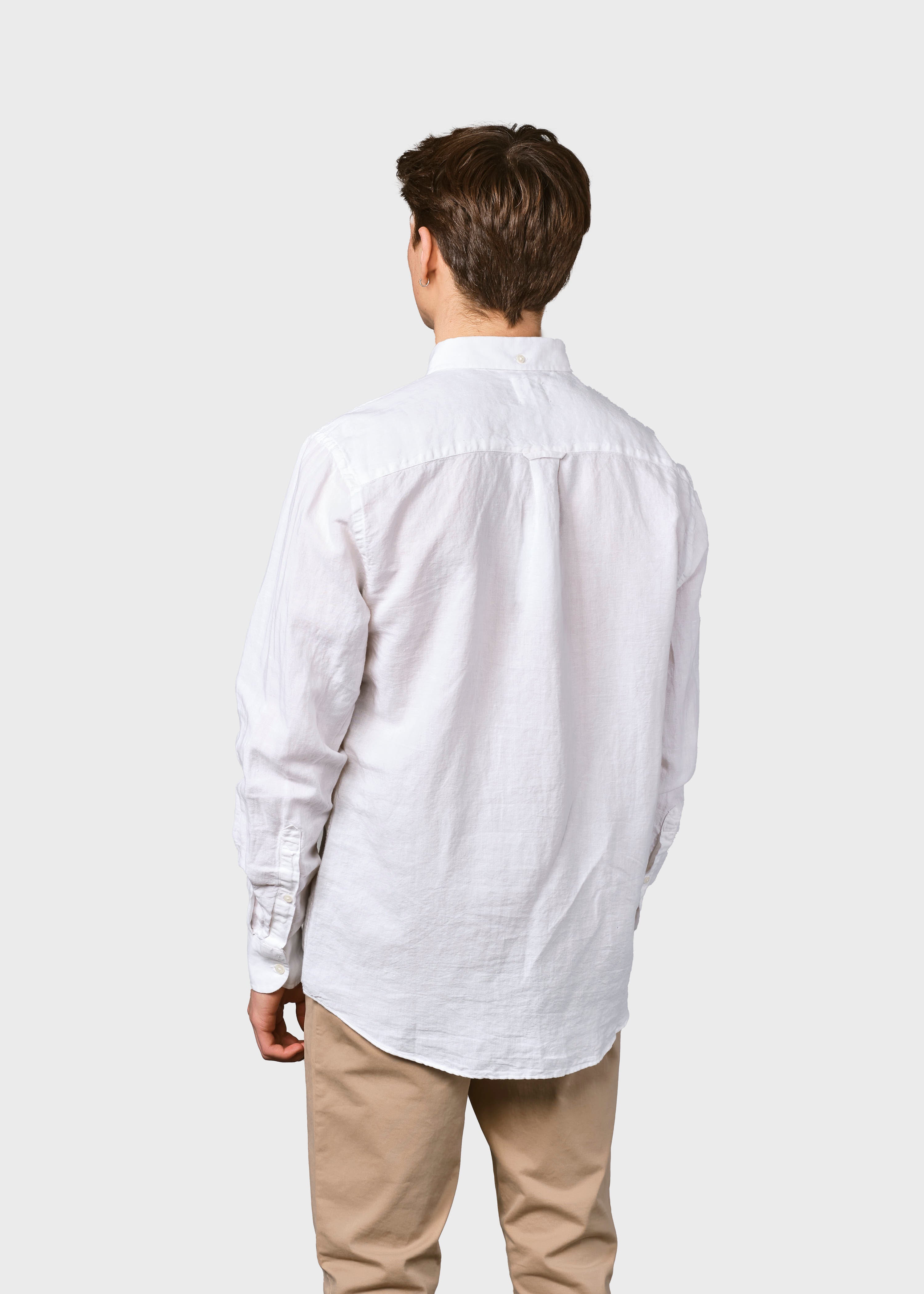 Benjamin Linen Shirt - White