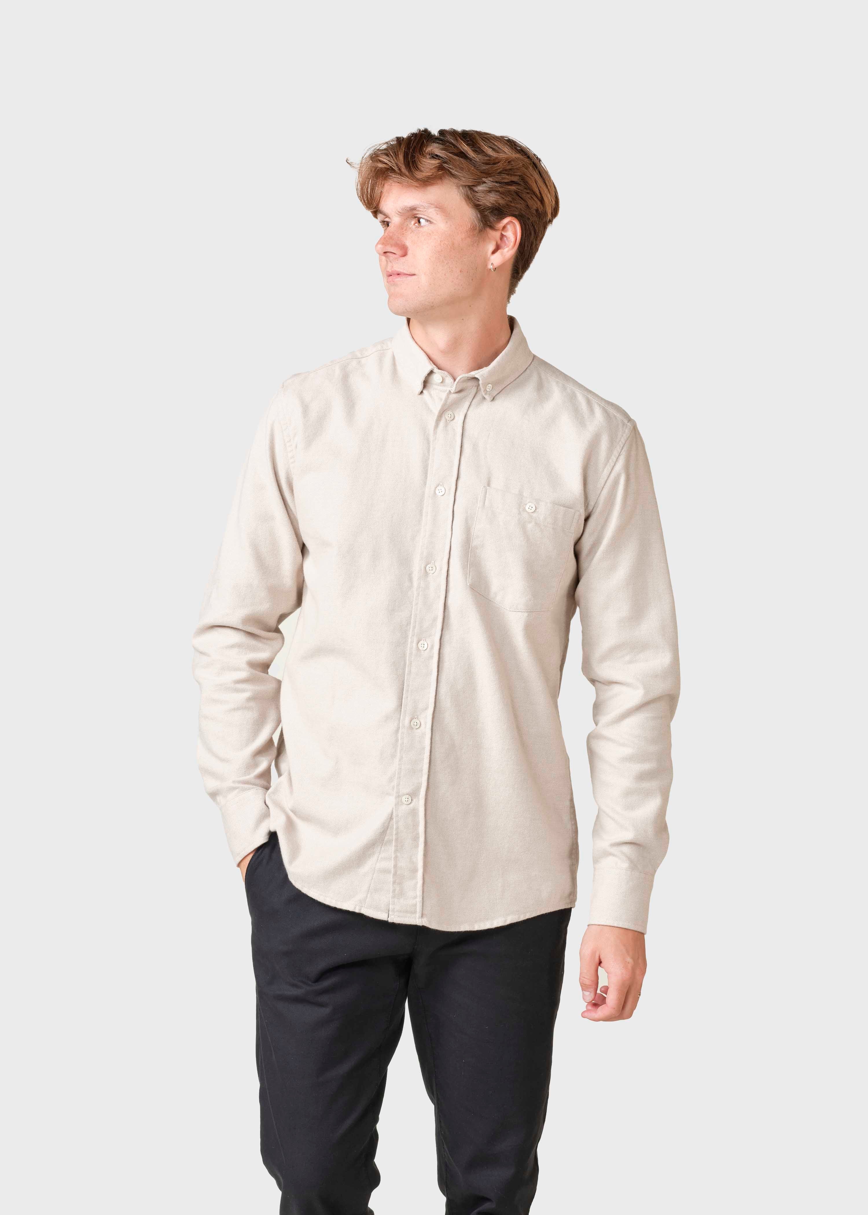 Benjamin Lumber Shirt - Sand Melange