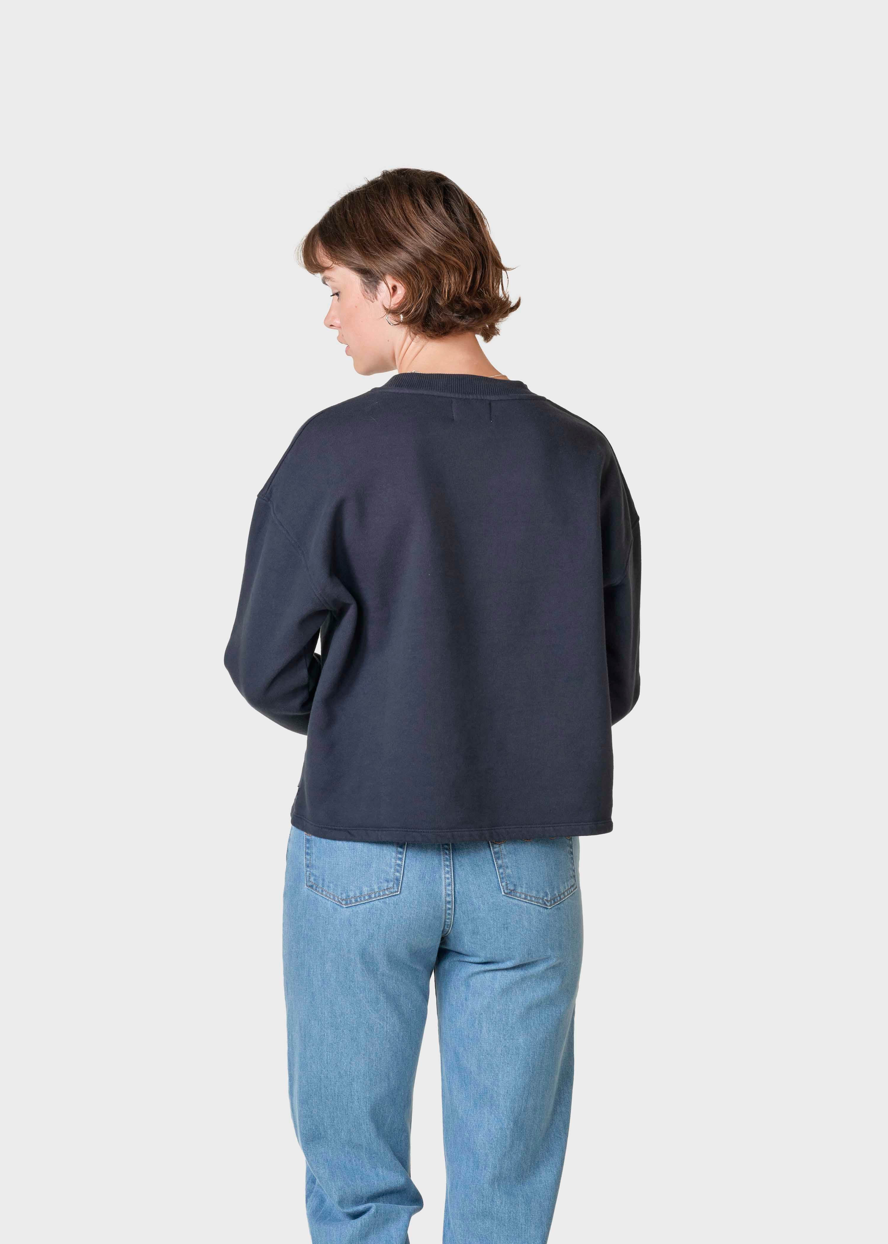 Berit Sweatshirt - Navy/cream