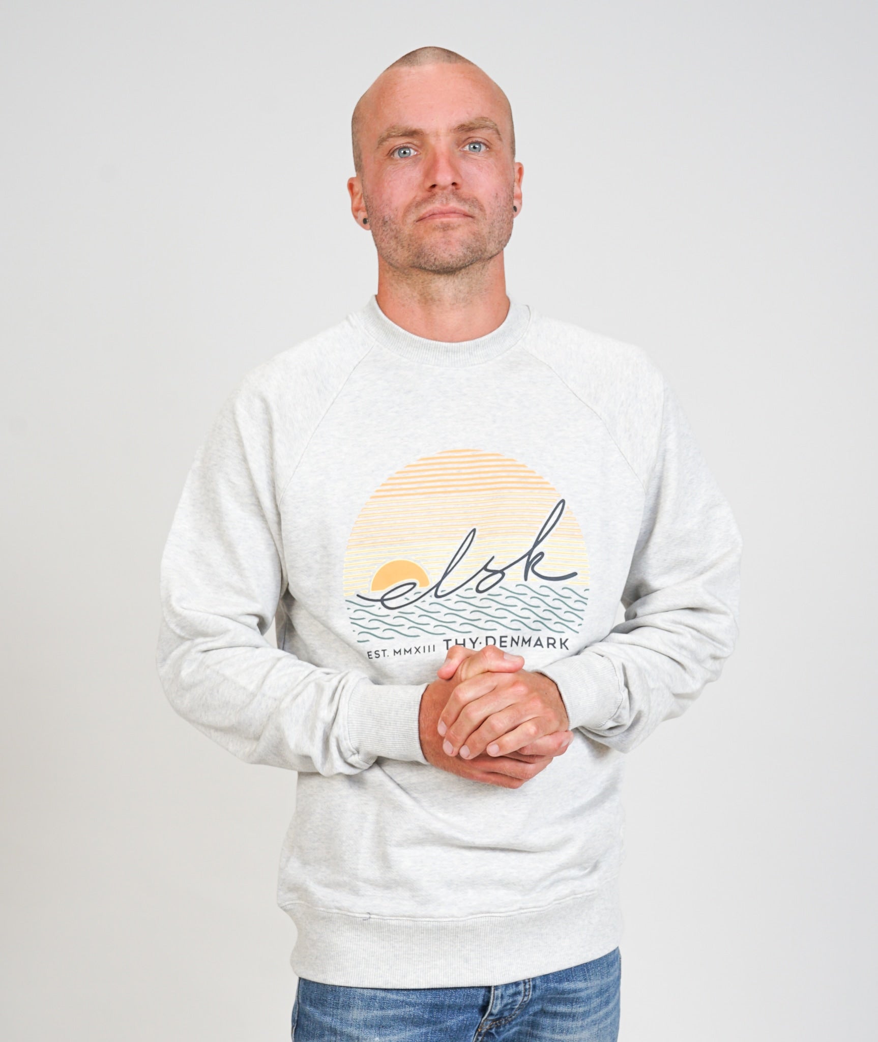 Sunsign Men'S Tværs Crewneck