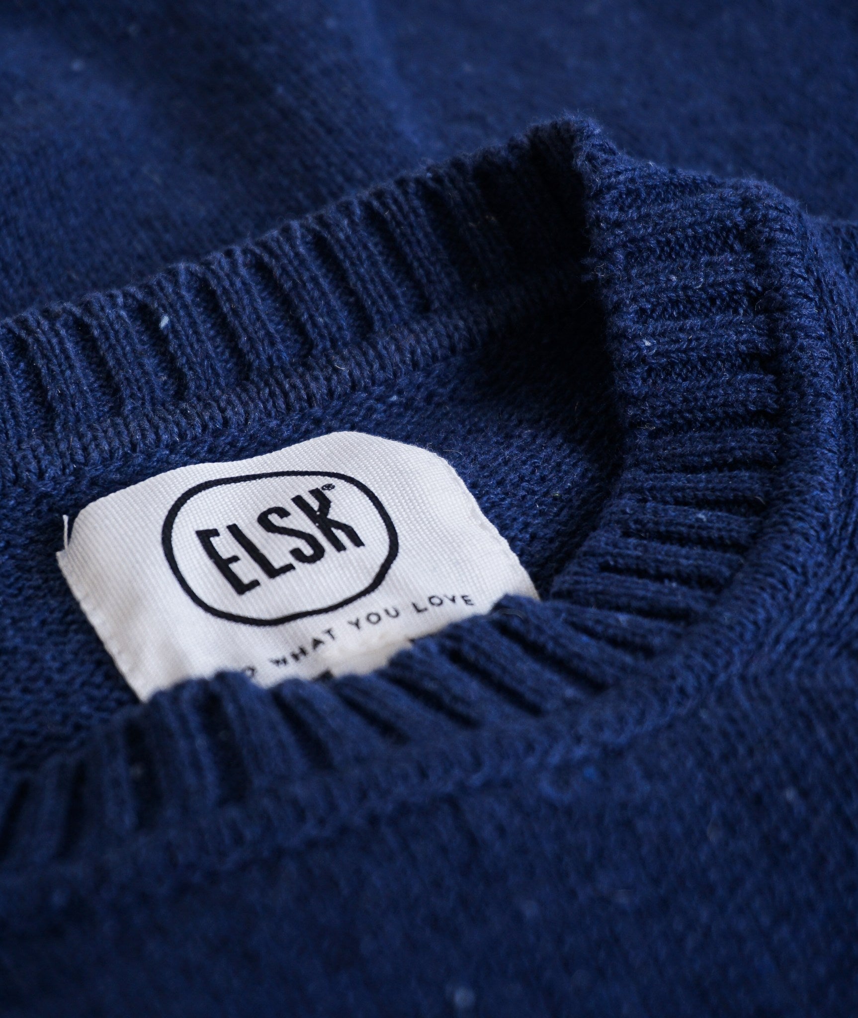Recycled Denim Men'S Knit