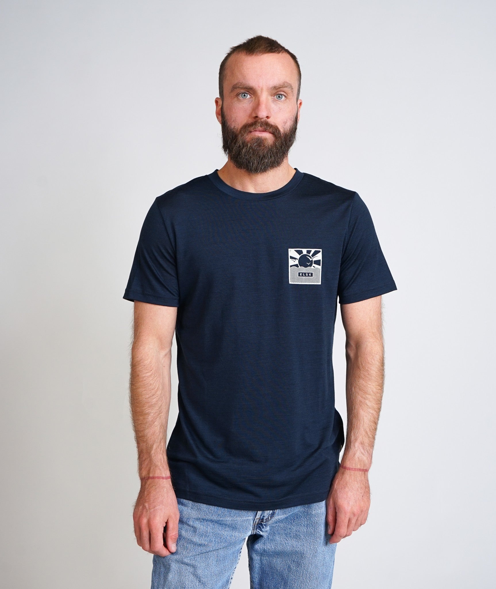 Cube Men'S Wool T-Shirt