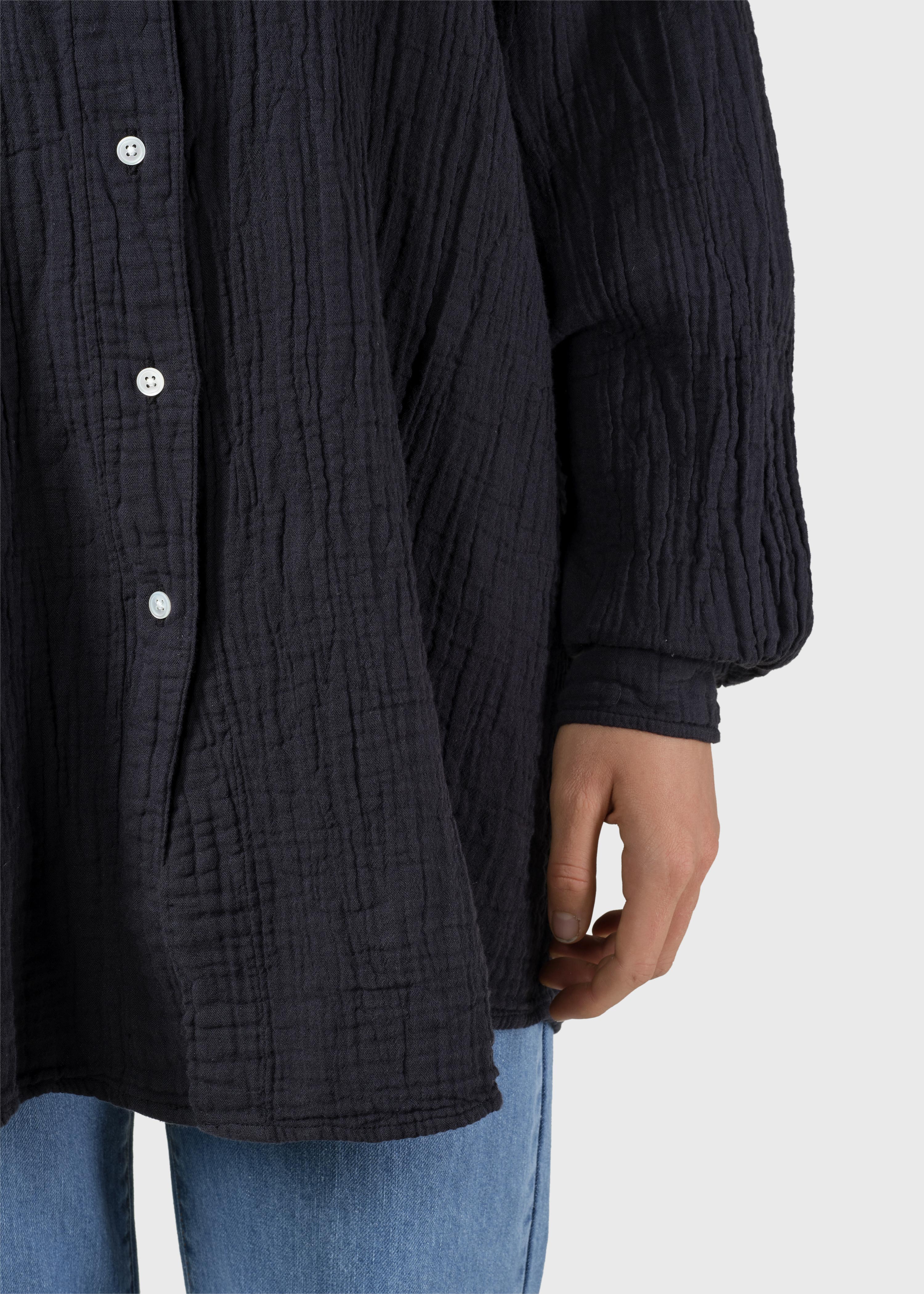 Dahlia Shirt - Navy