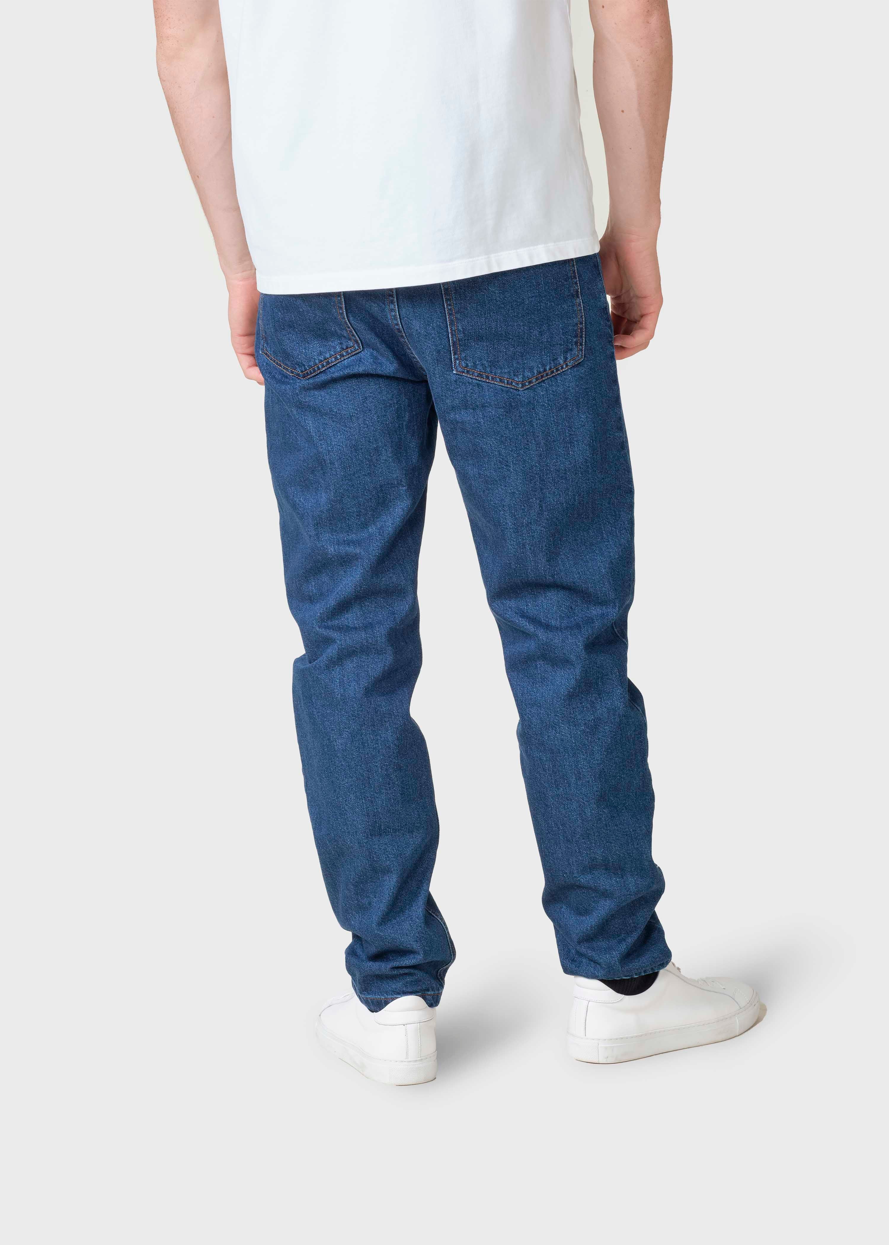 Dan Denim Pants - Dark Blue Stonewash