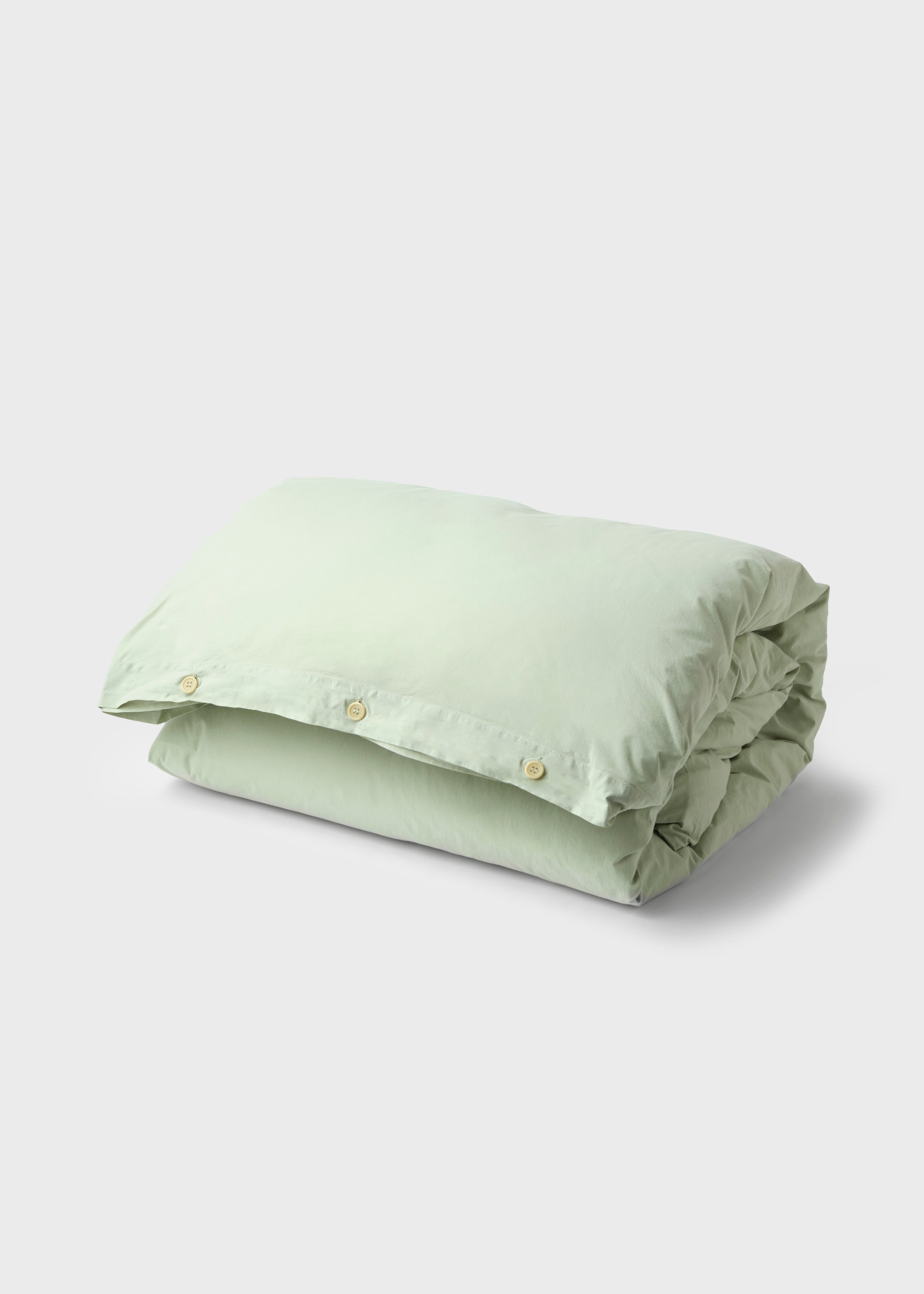 Bed Set - Plain - 140 X 200 + 80 X 80 - Sage