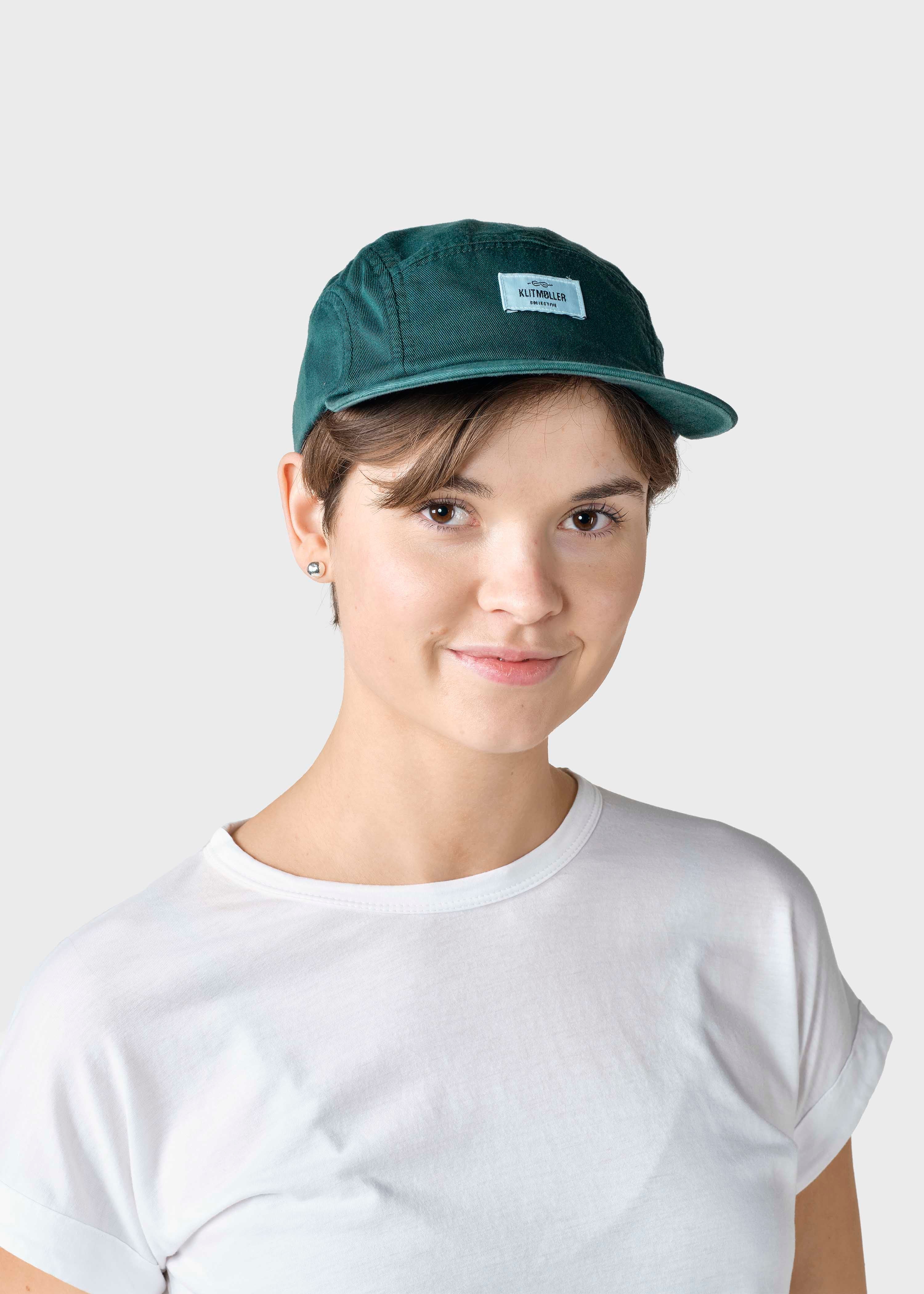 Five Panel Cap - Moss Green