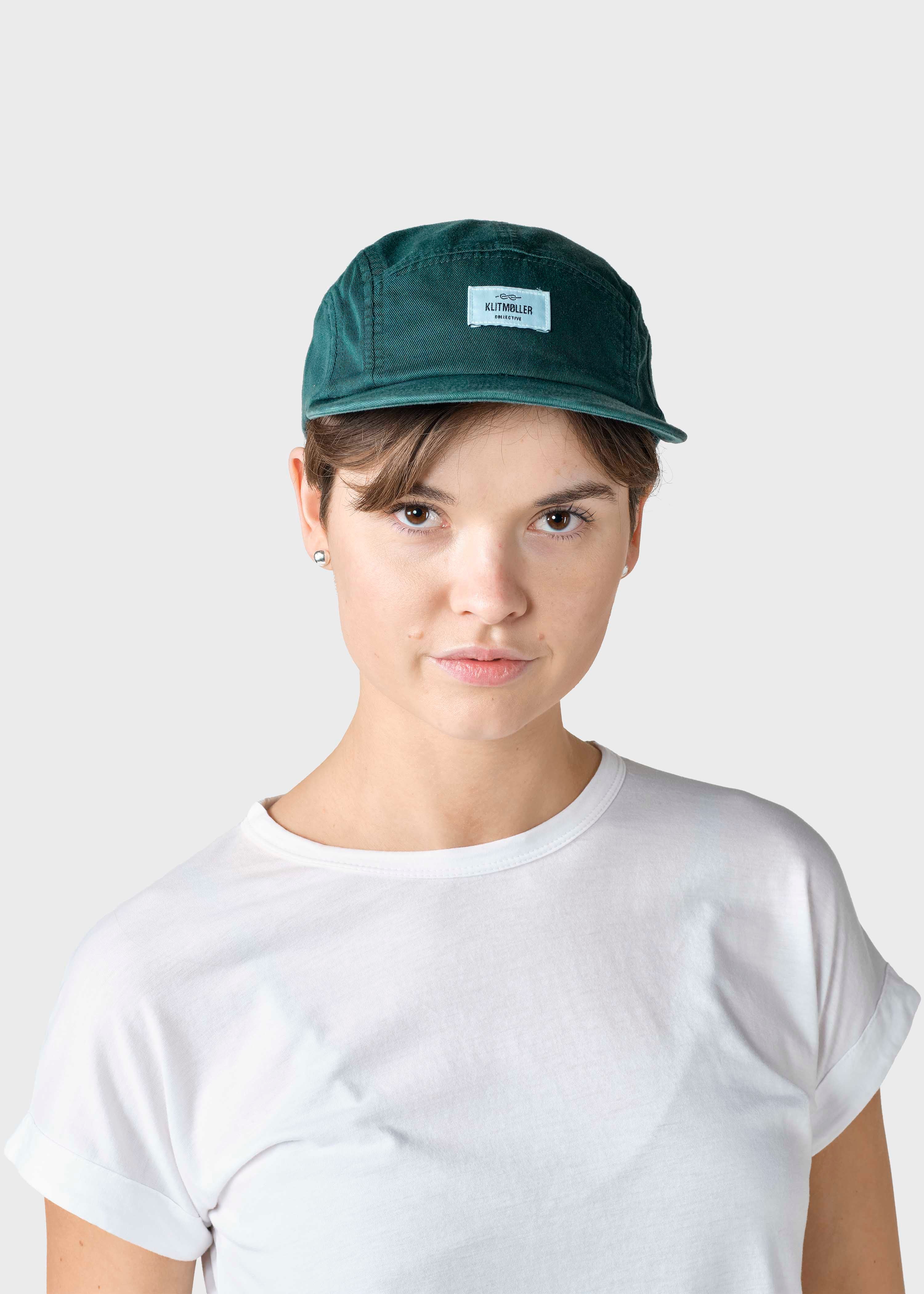 Five Panel Cap - Moss Green