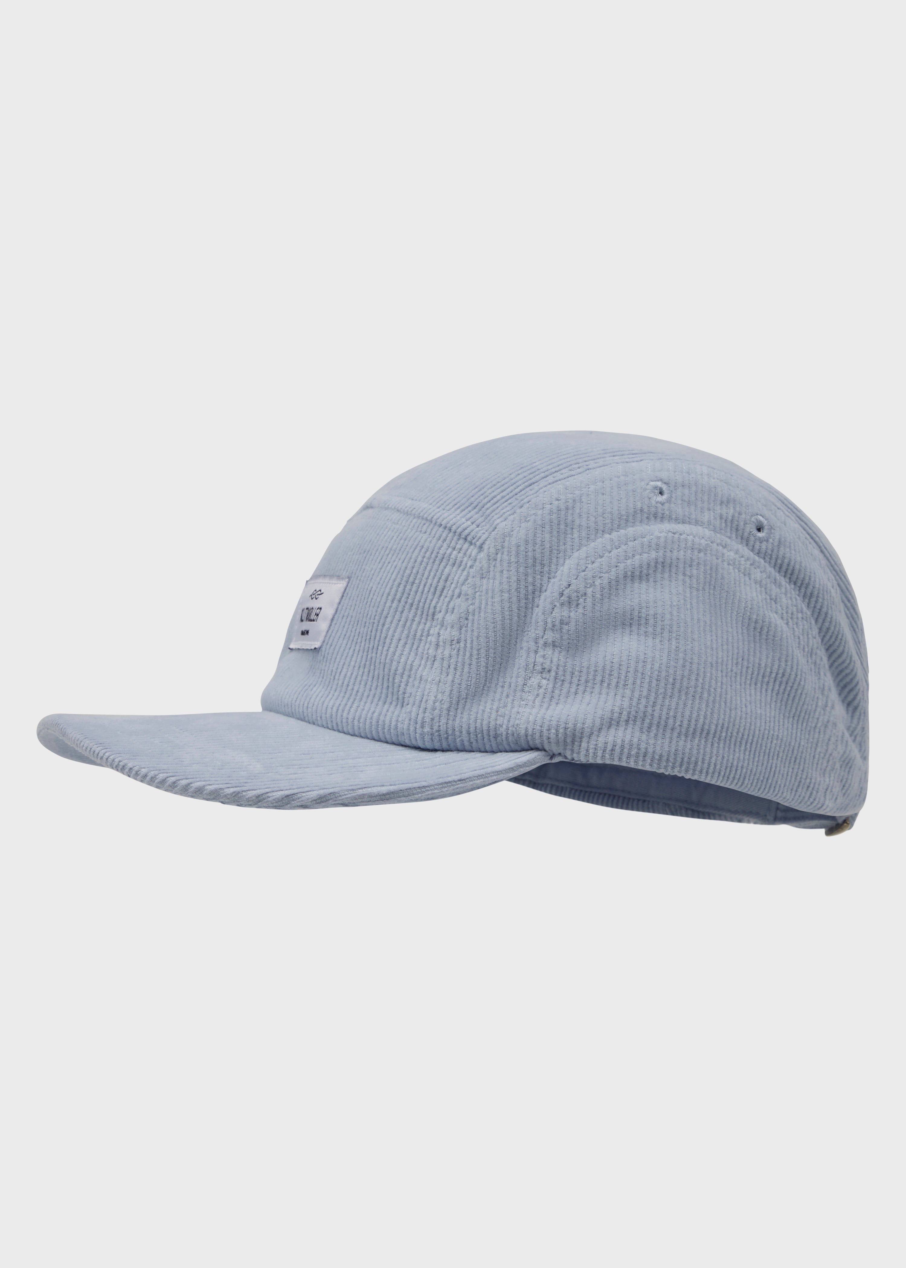 Five Panel Corduroy Cap - Light Blue