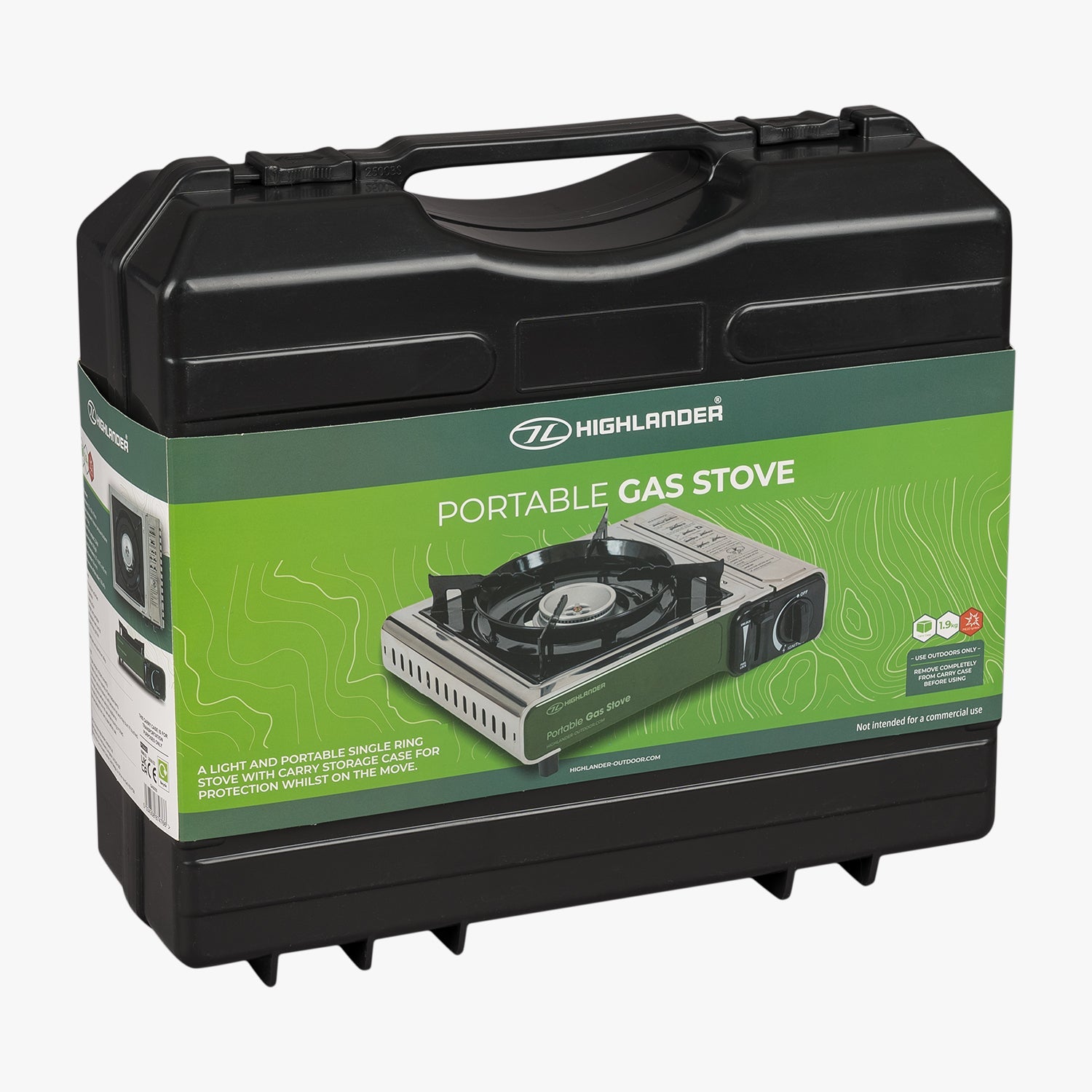 Highlander - Bærbar Gasblæser, Grøn