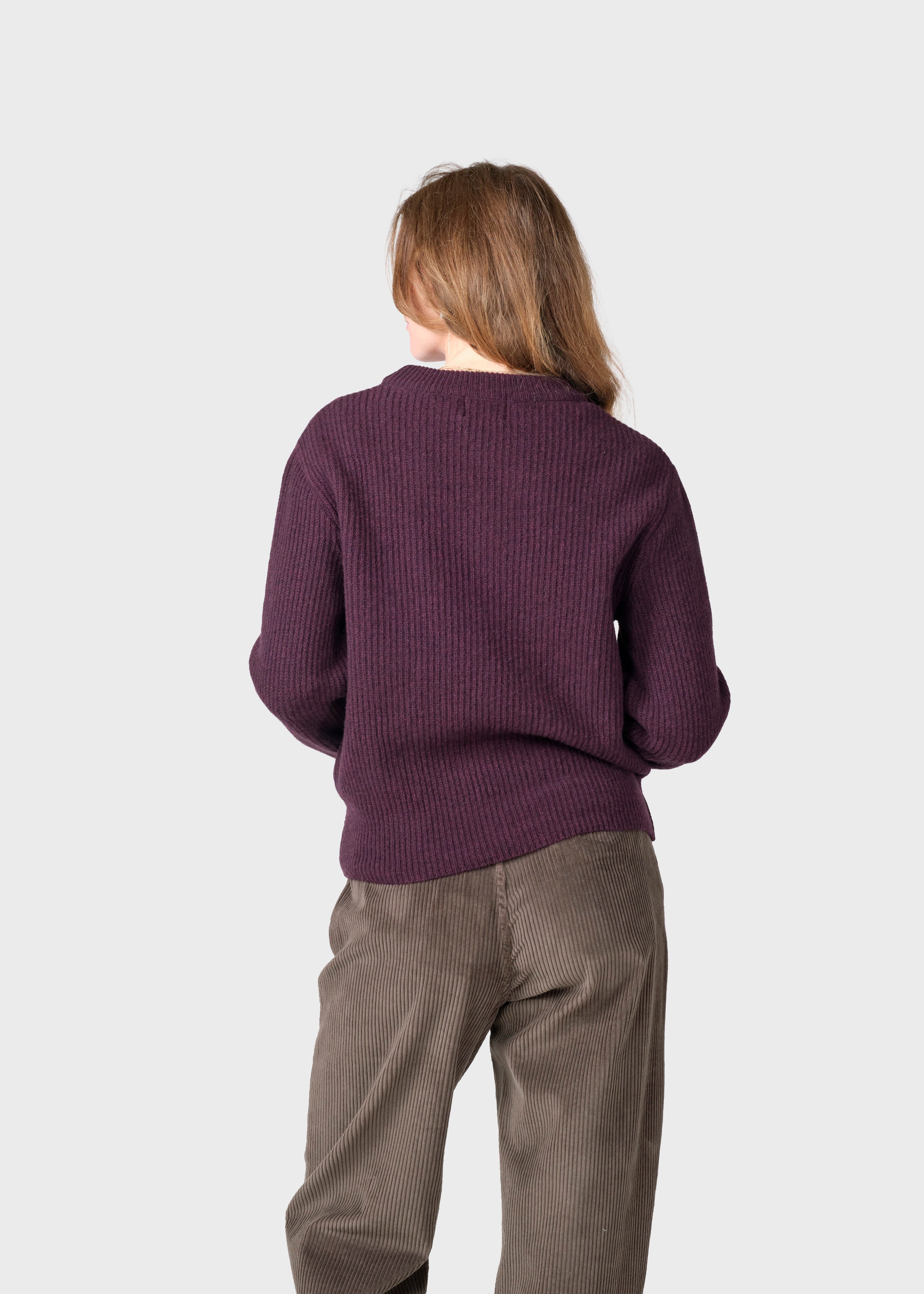 Gerda Knit - Burgundy