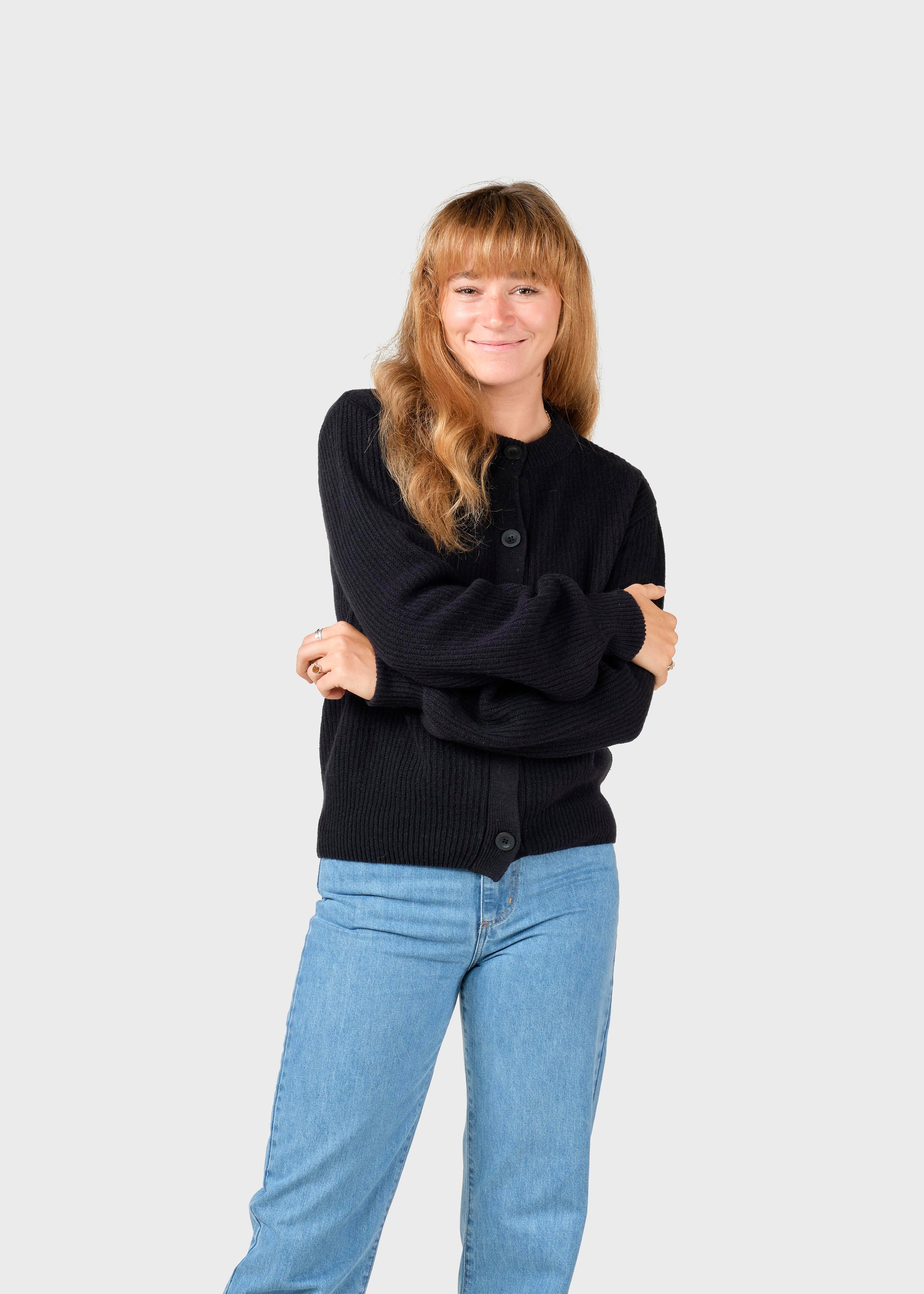 Gerda Knit Cardigan - Black