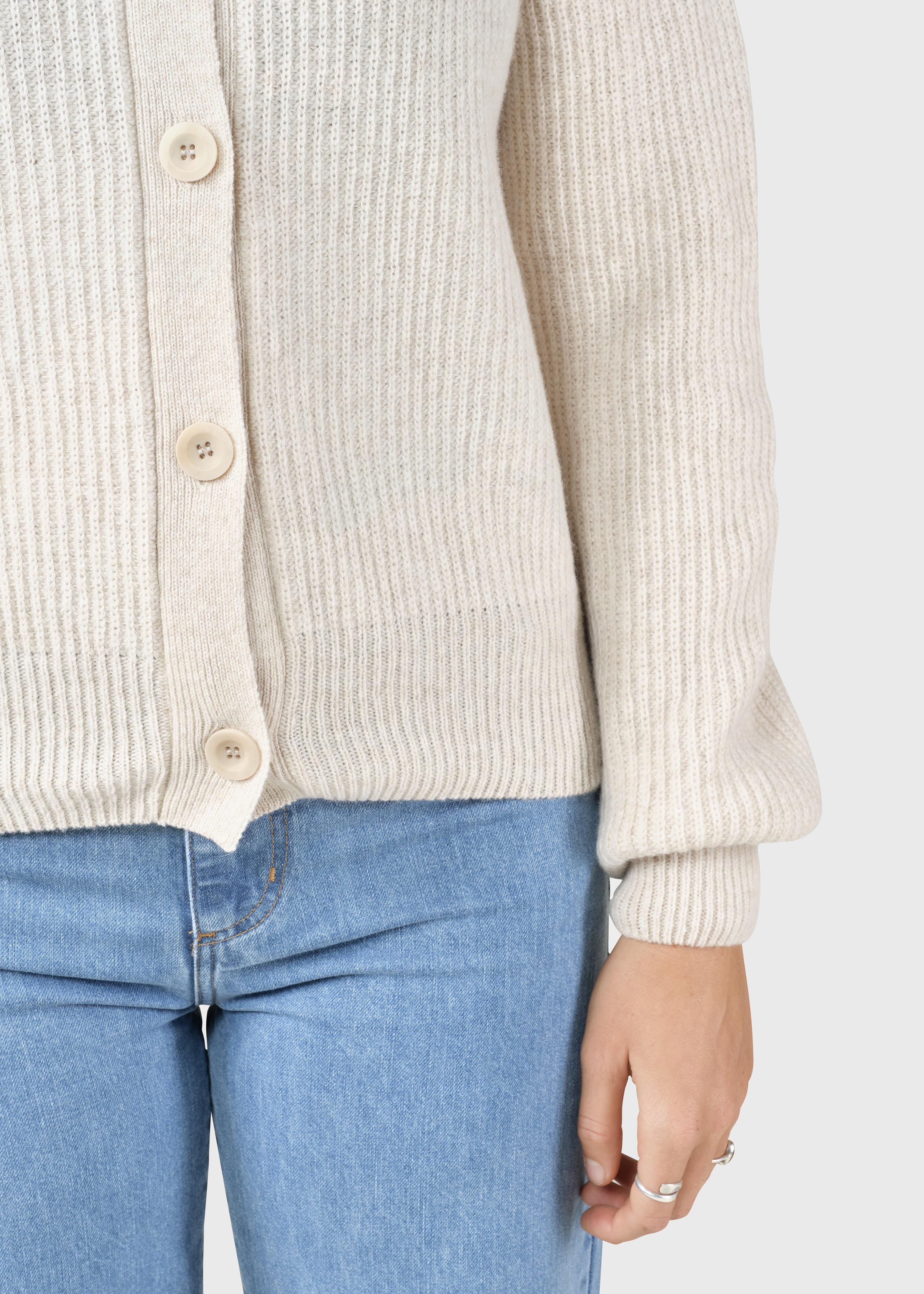 Gerda Knit Cardigan - Pastel Sand