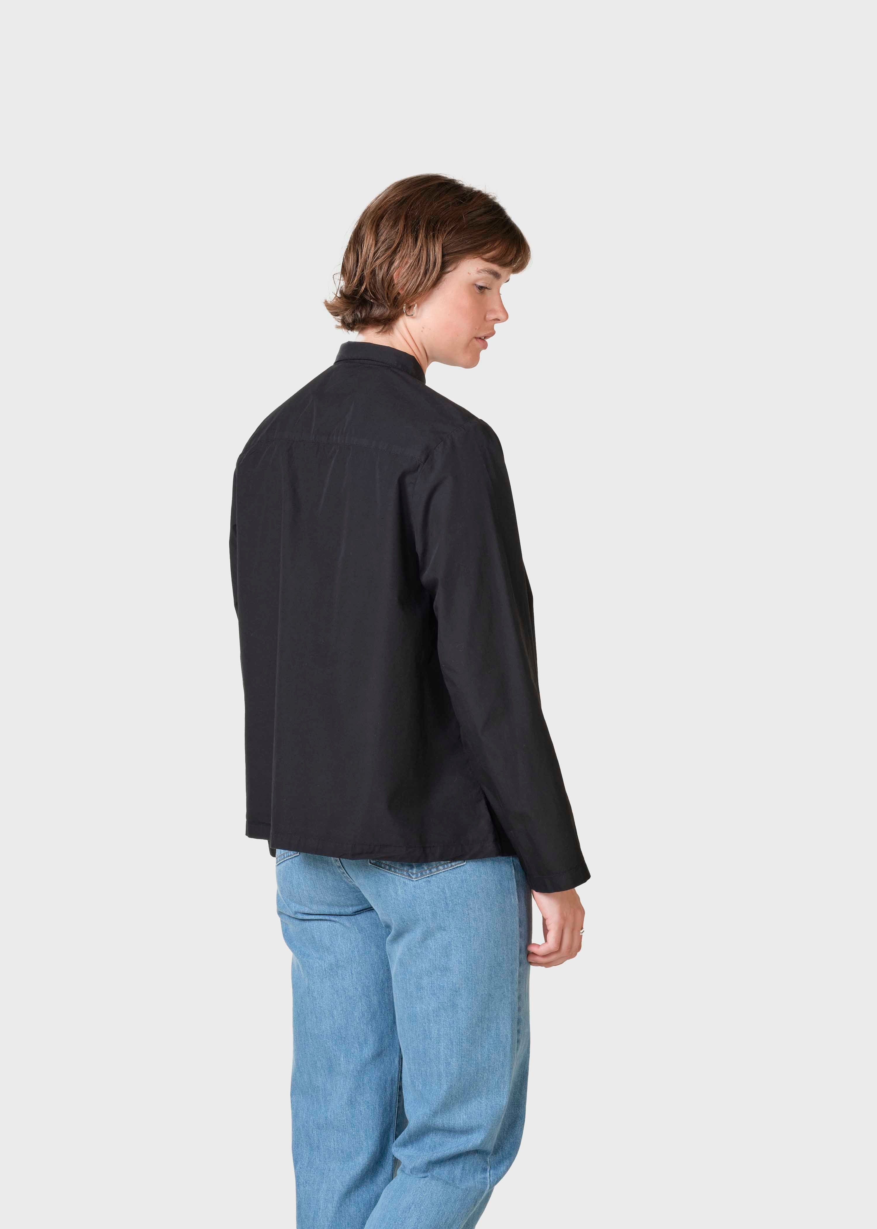 Gitte Poplin Shirt - Black