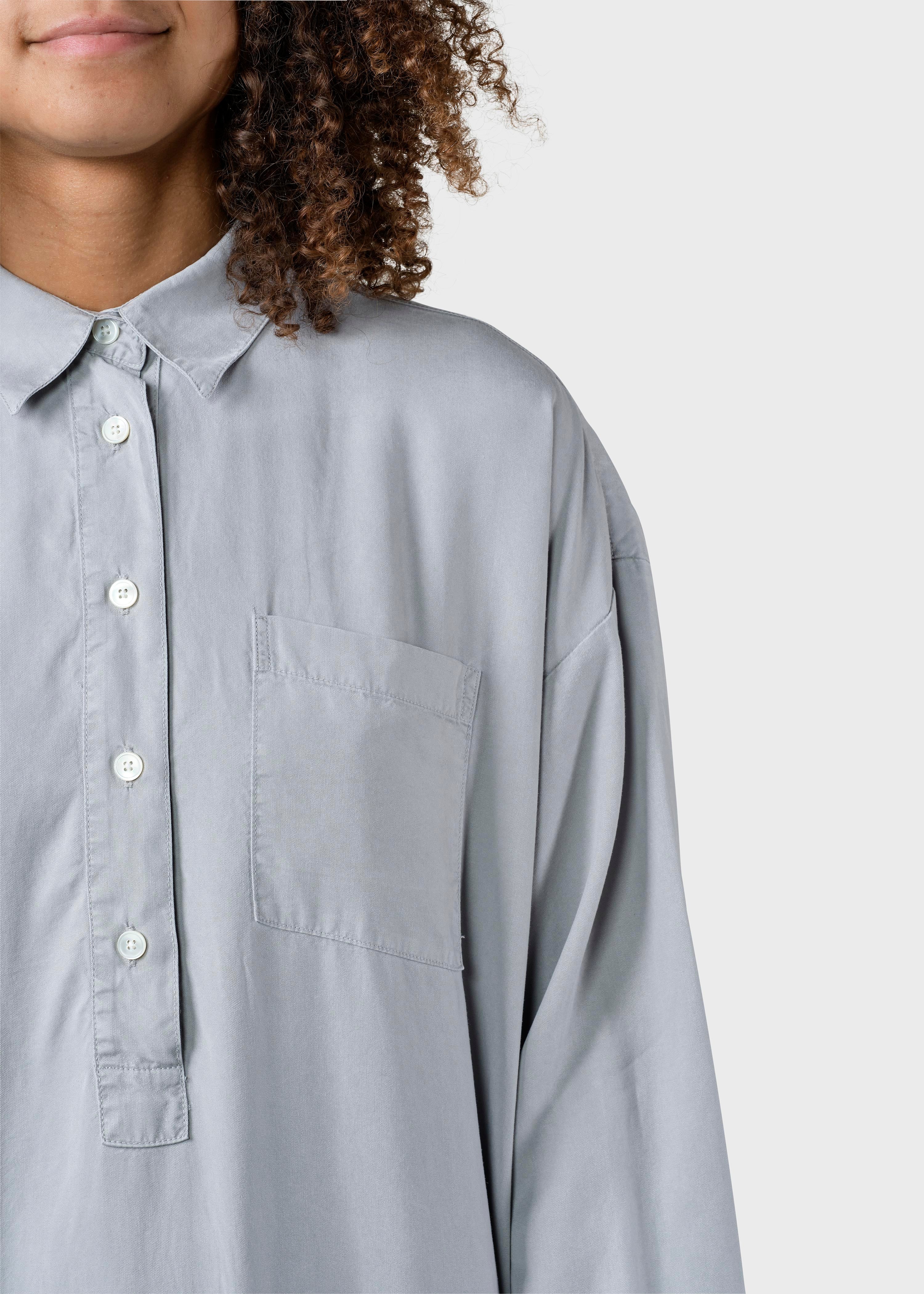 Gulla Shirtdress - Pastel Grey