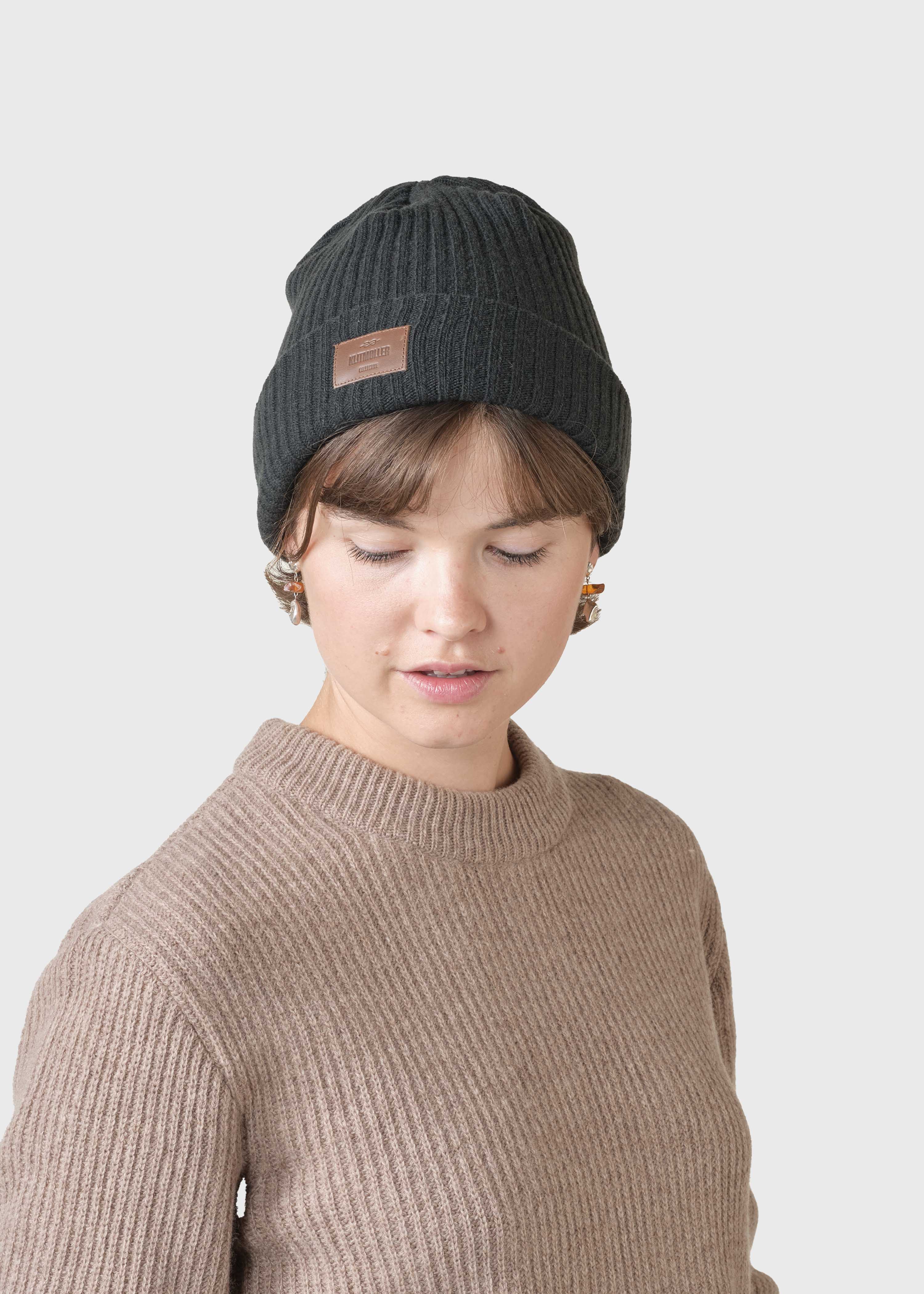 Heavy Rib Beanie - Olive