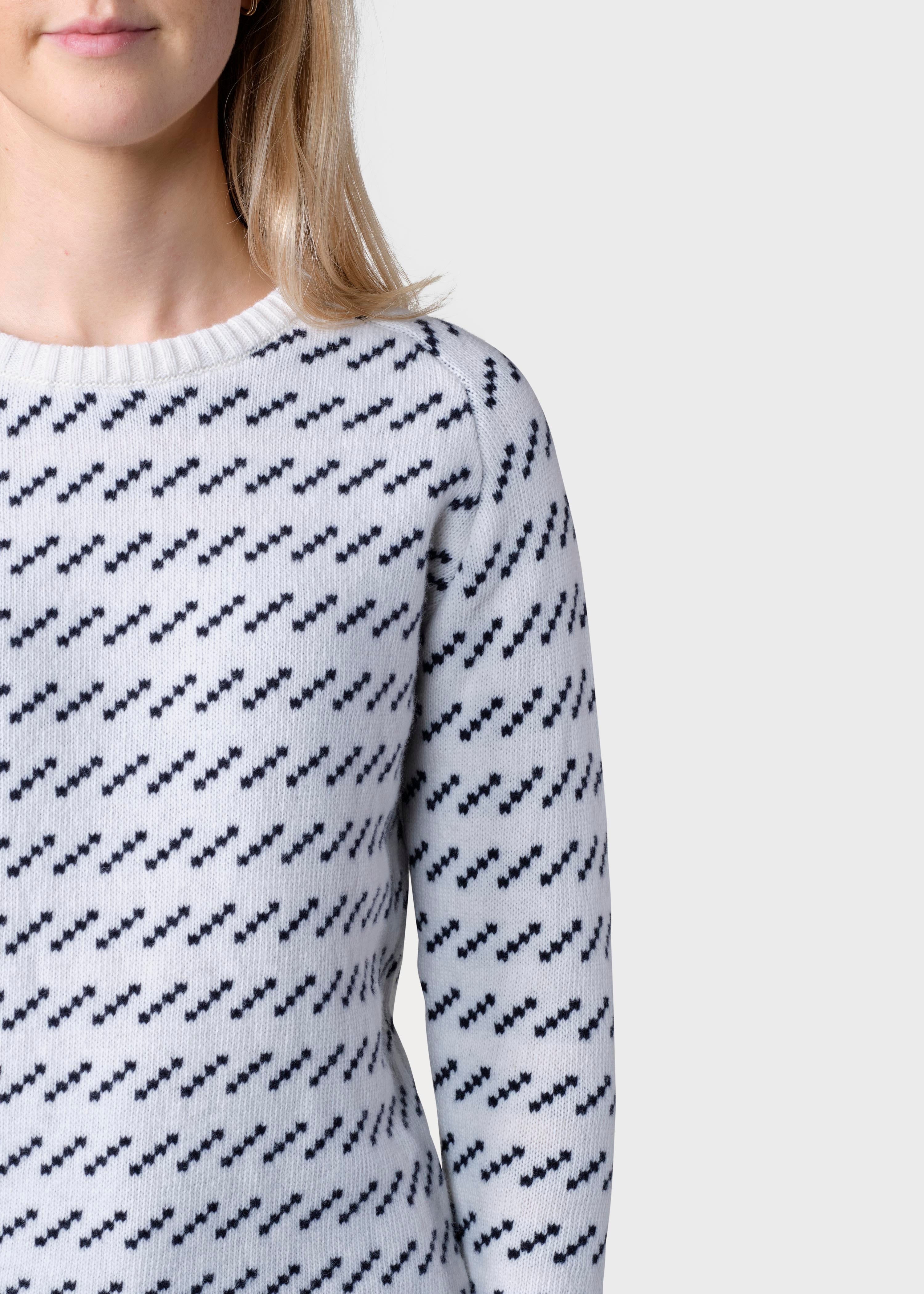 Hilda Knit - Cream/navy