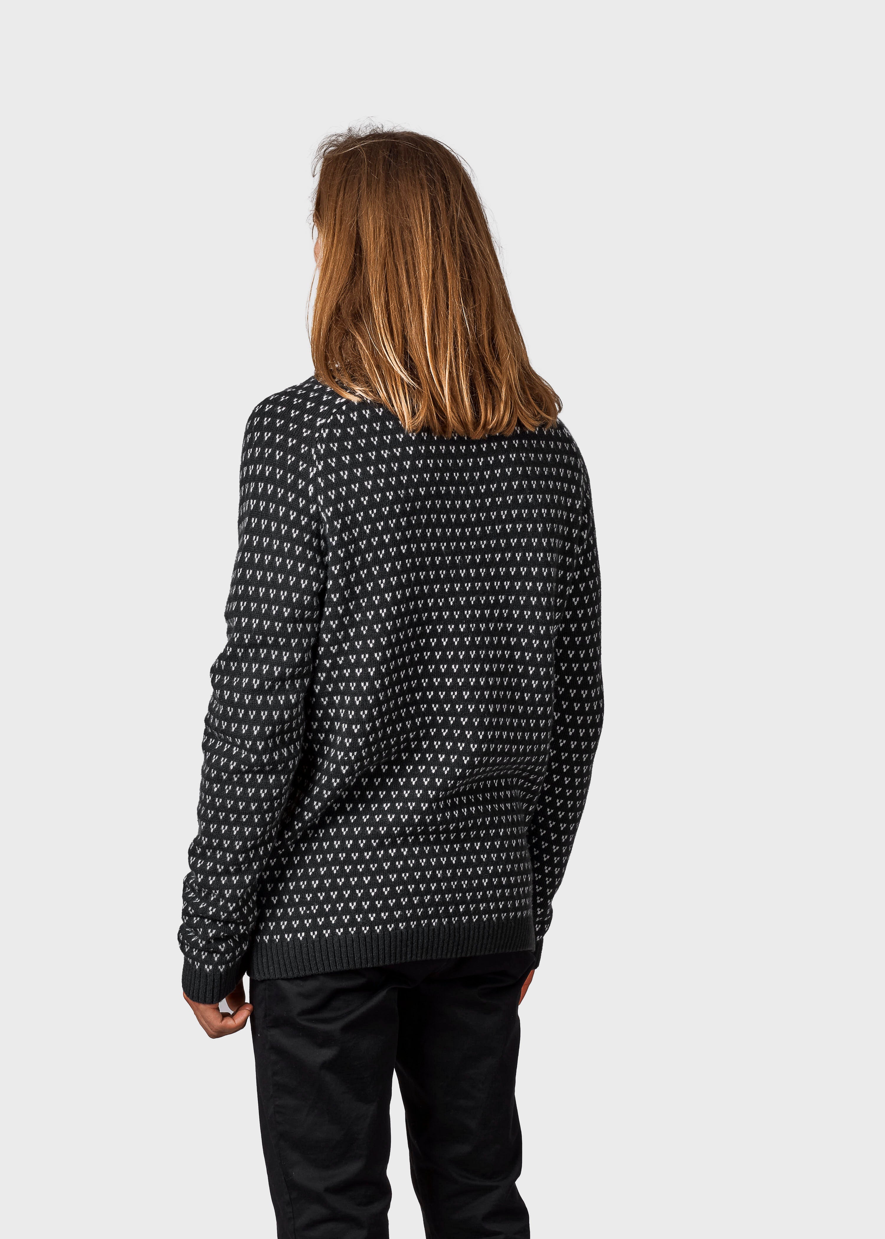 Hugo Knit - Olive/cream