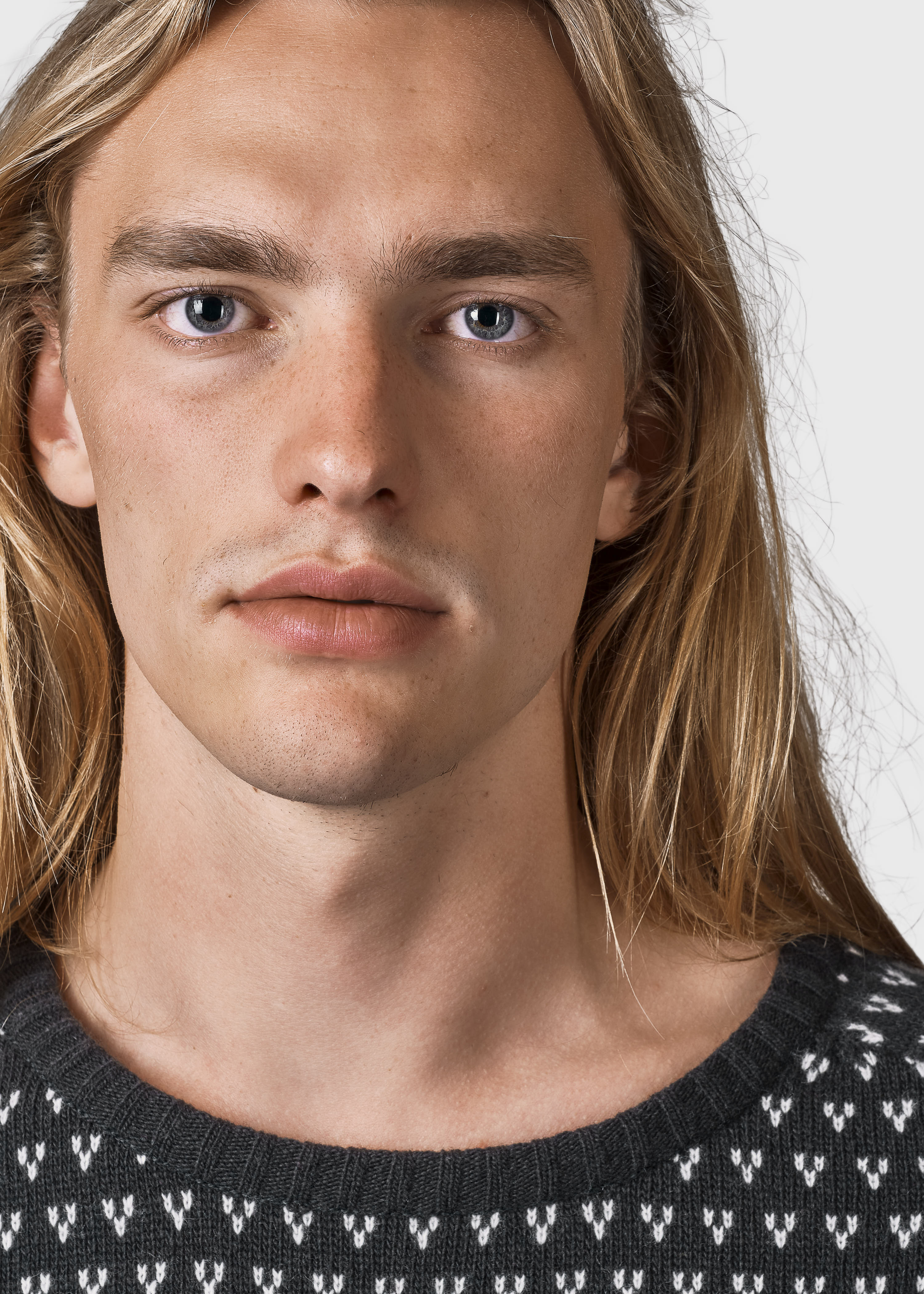 Hugo Knit - Olive/cream