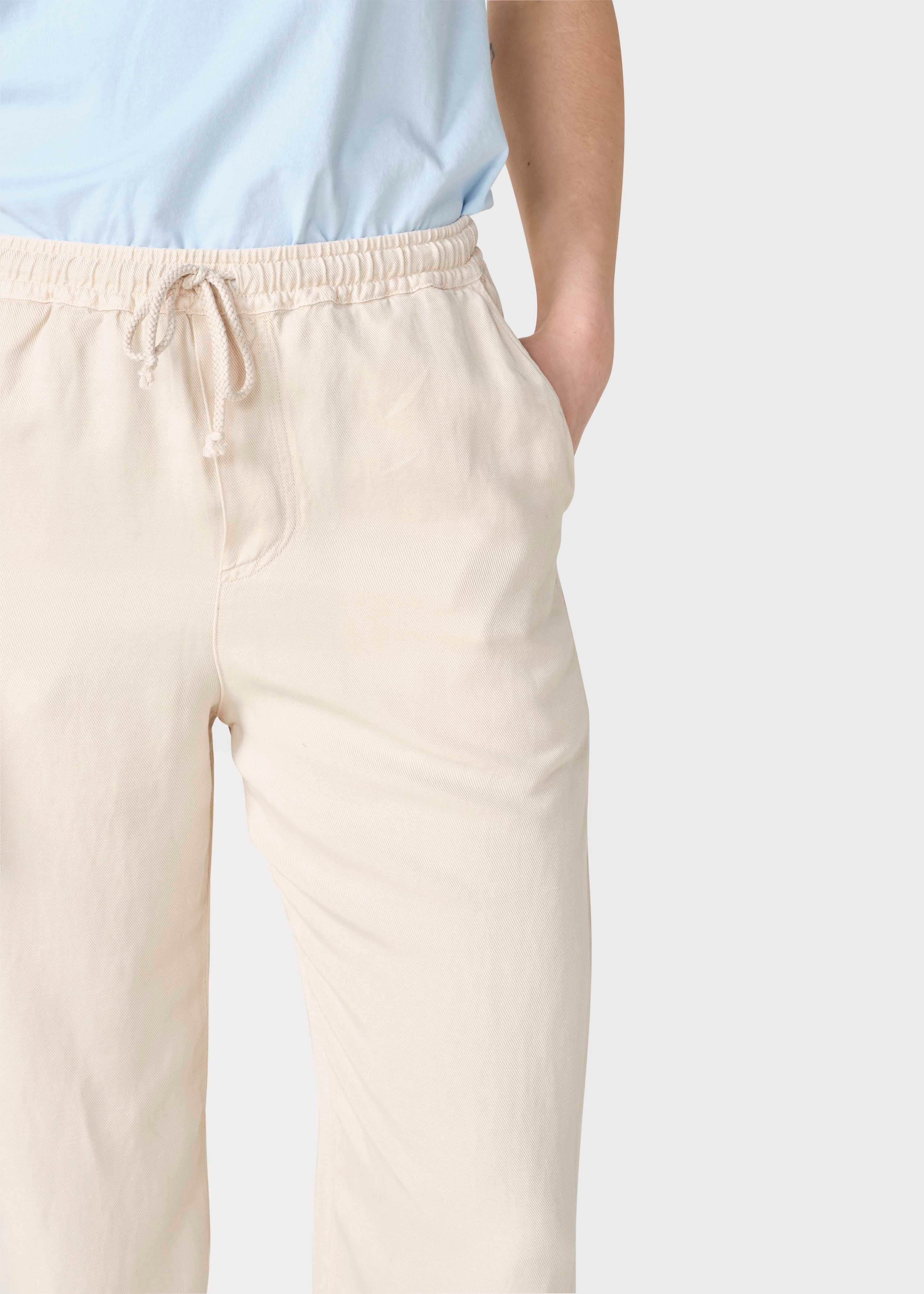 Jennifer Lyocell Pants - Pastel Sand
