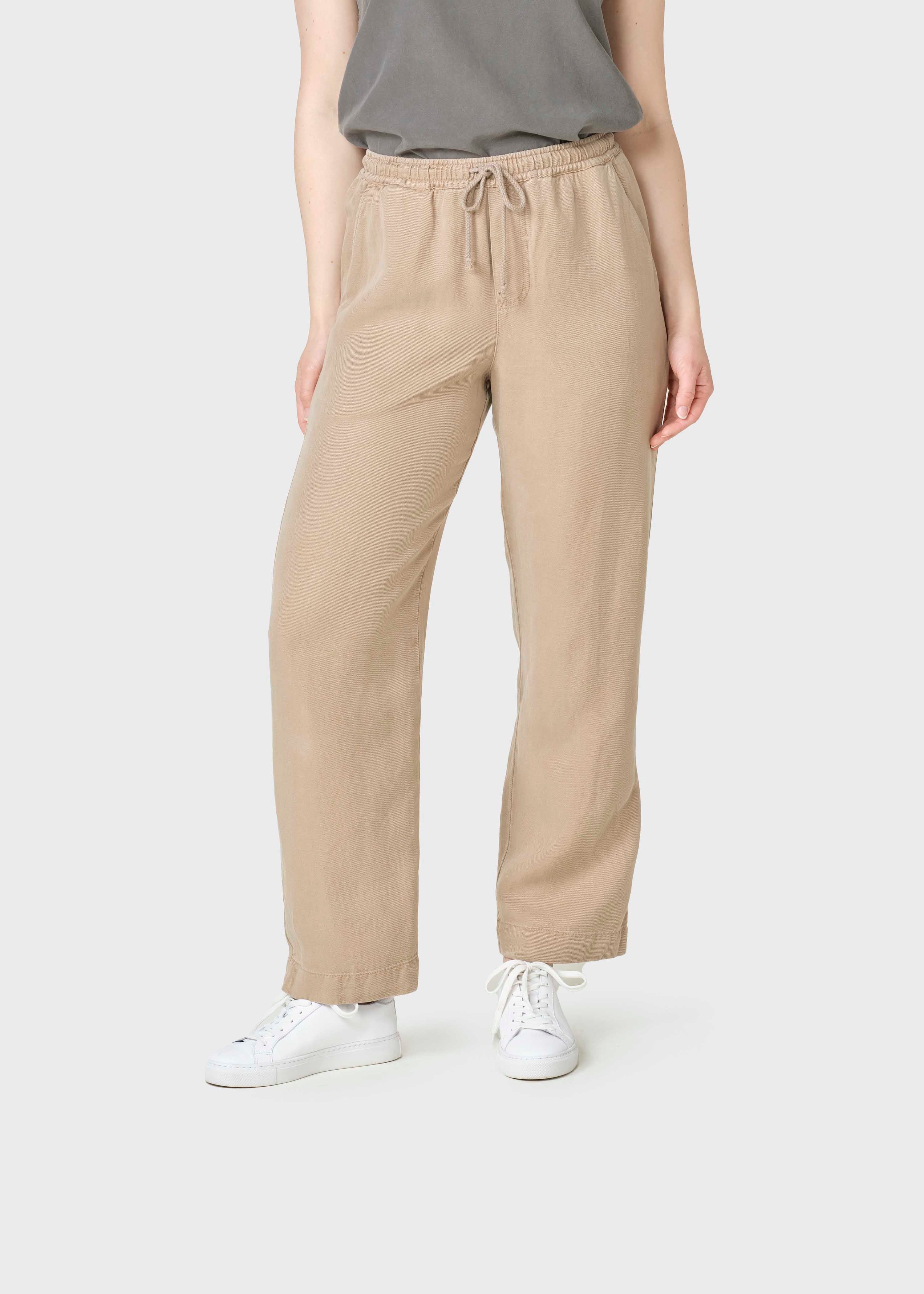 Jennifer Lyocell Pants - Sand