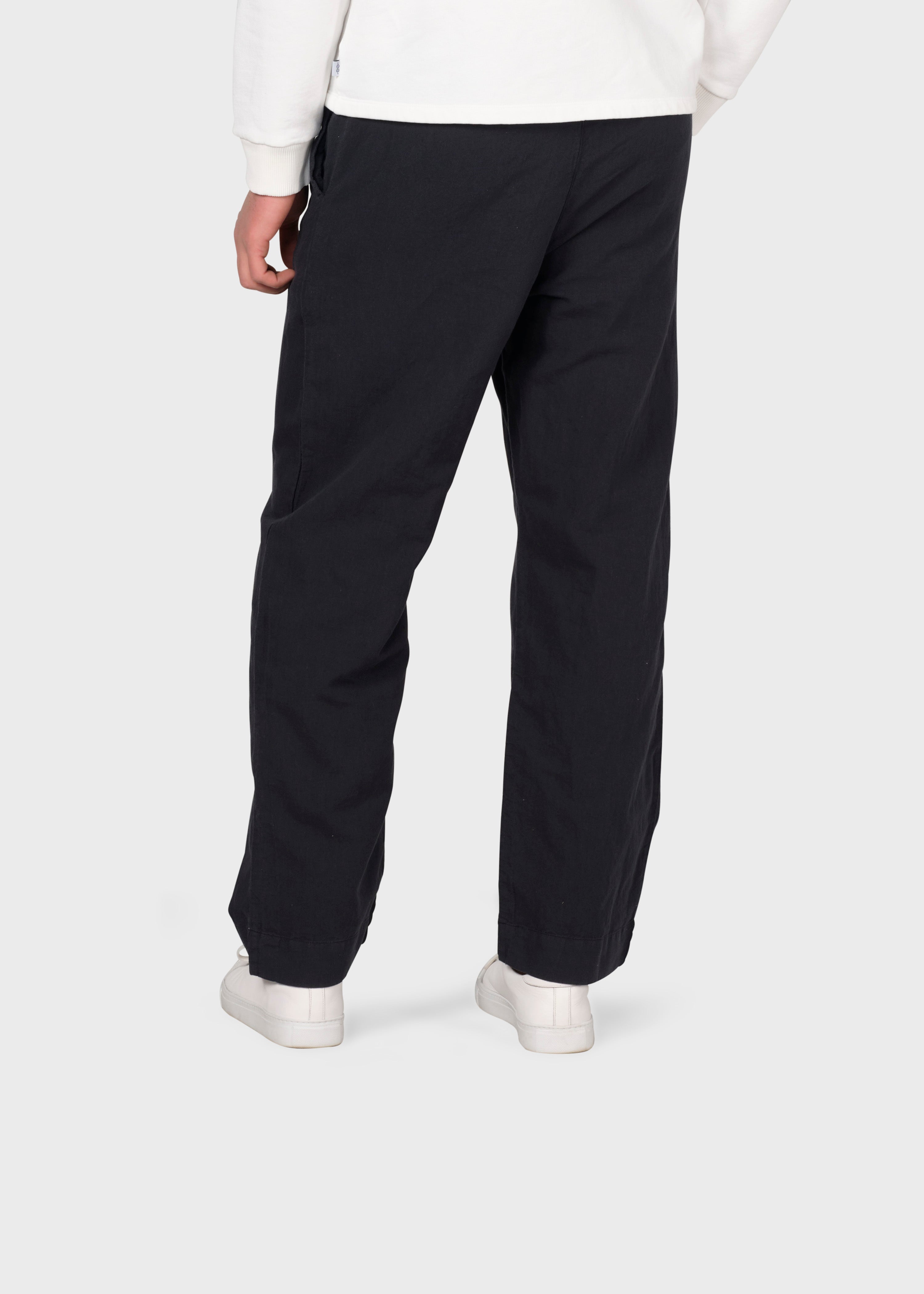 Jens Linen Pants - Navy