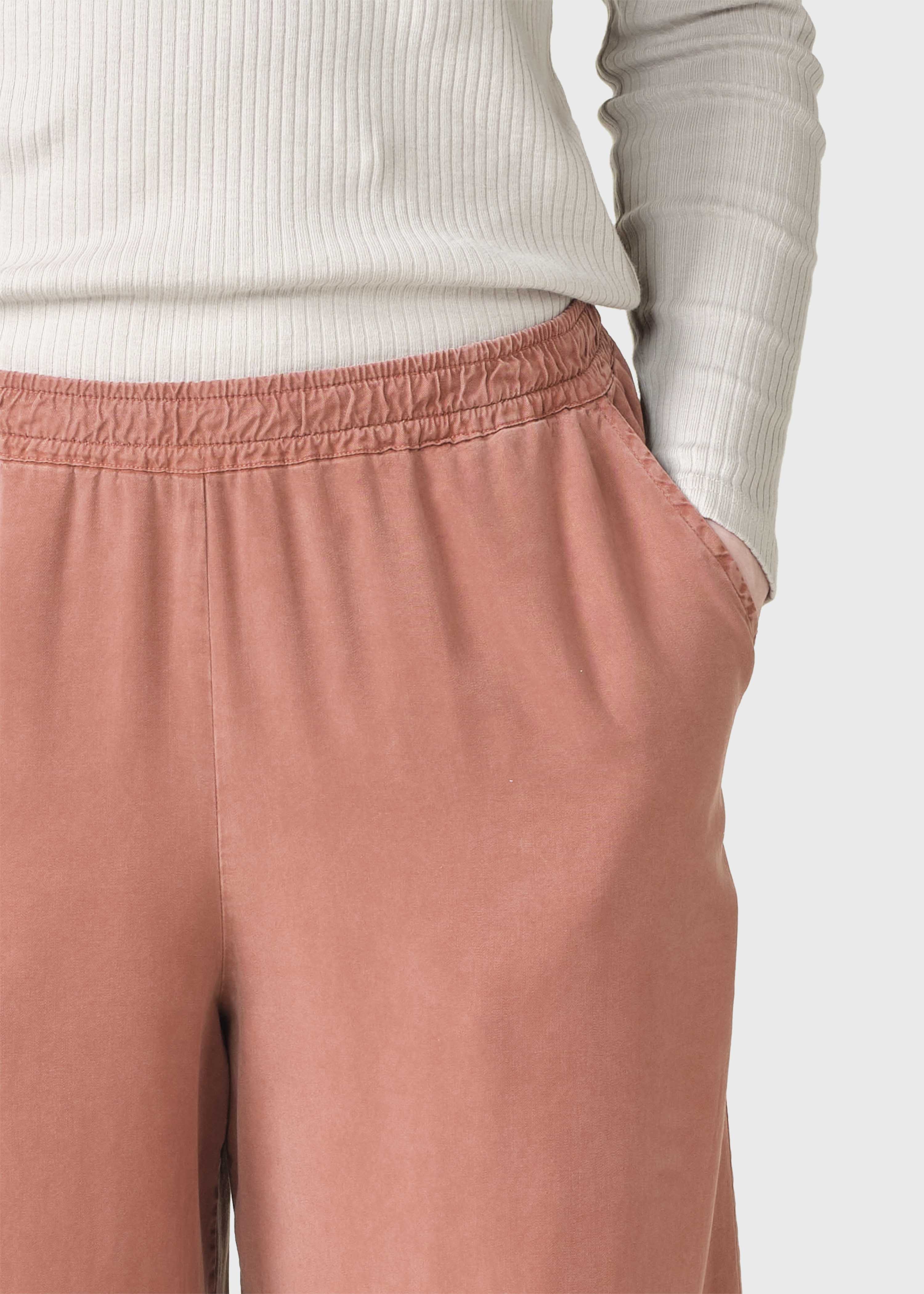 Kaja Lyocell Pants - Burnt Sienna