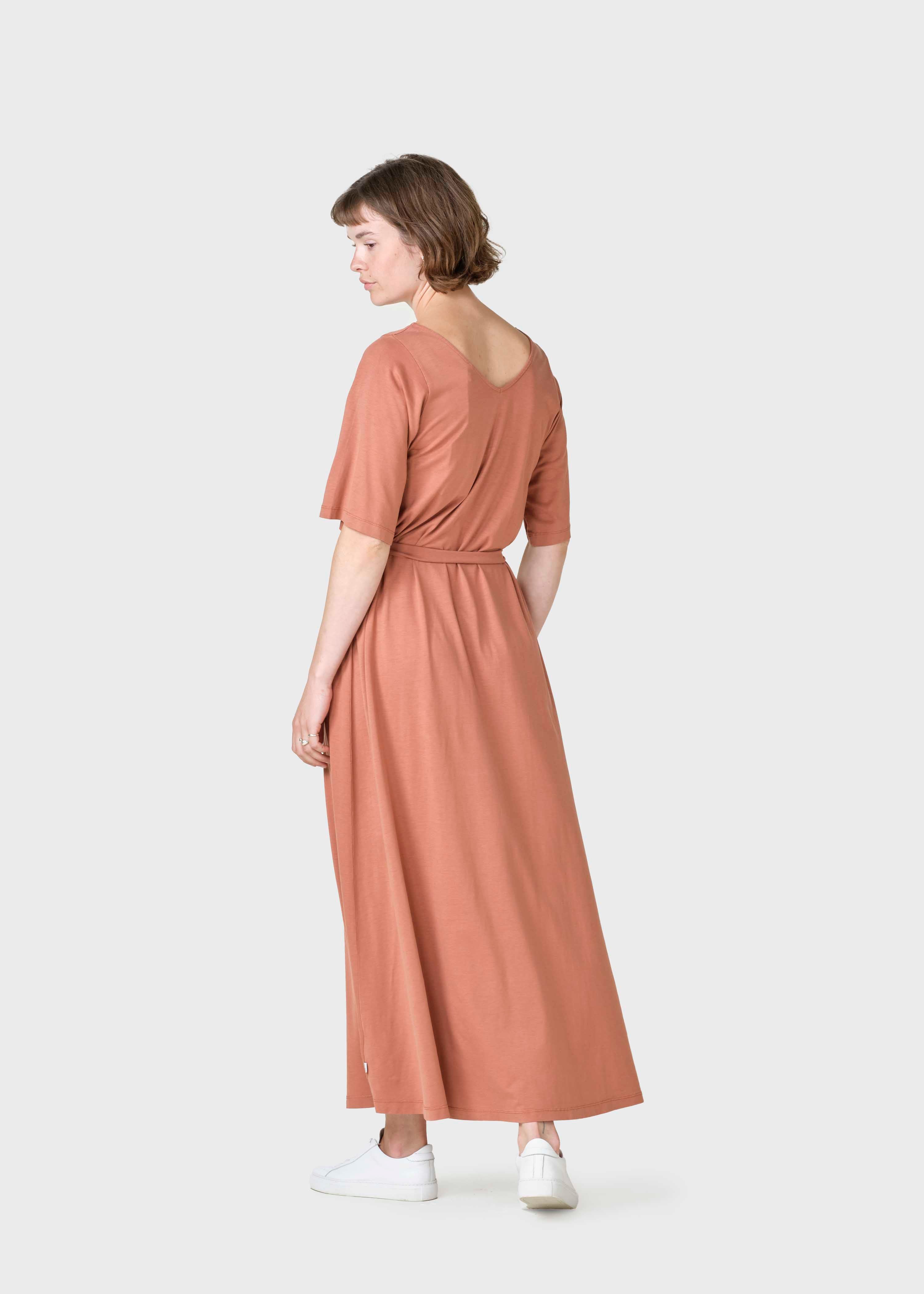 Karla Dress - Burnt Sienna