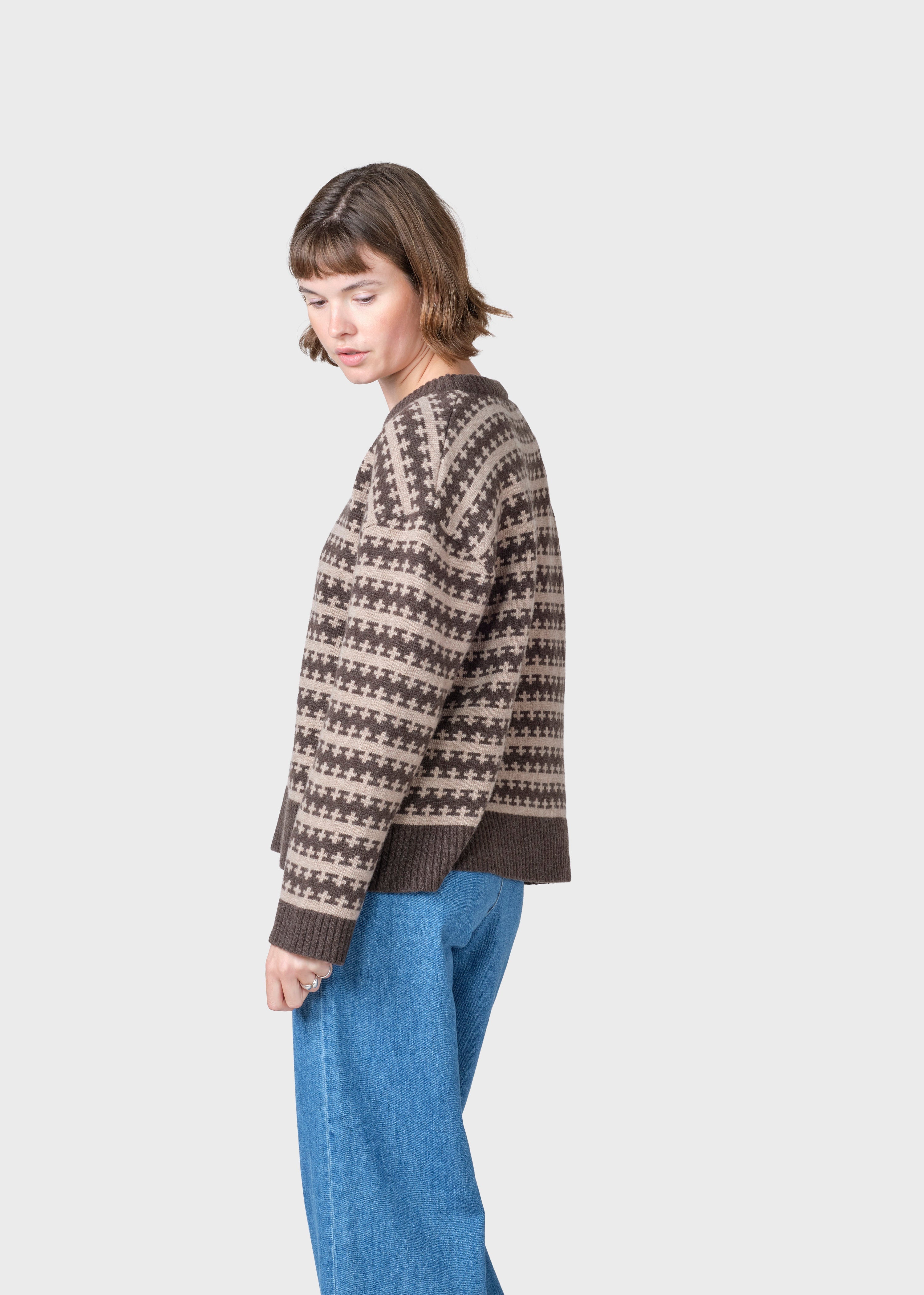 Kitti Knit - Taupe/sand