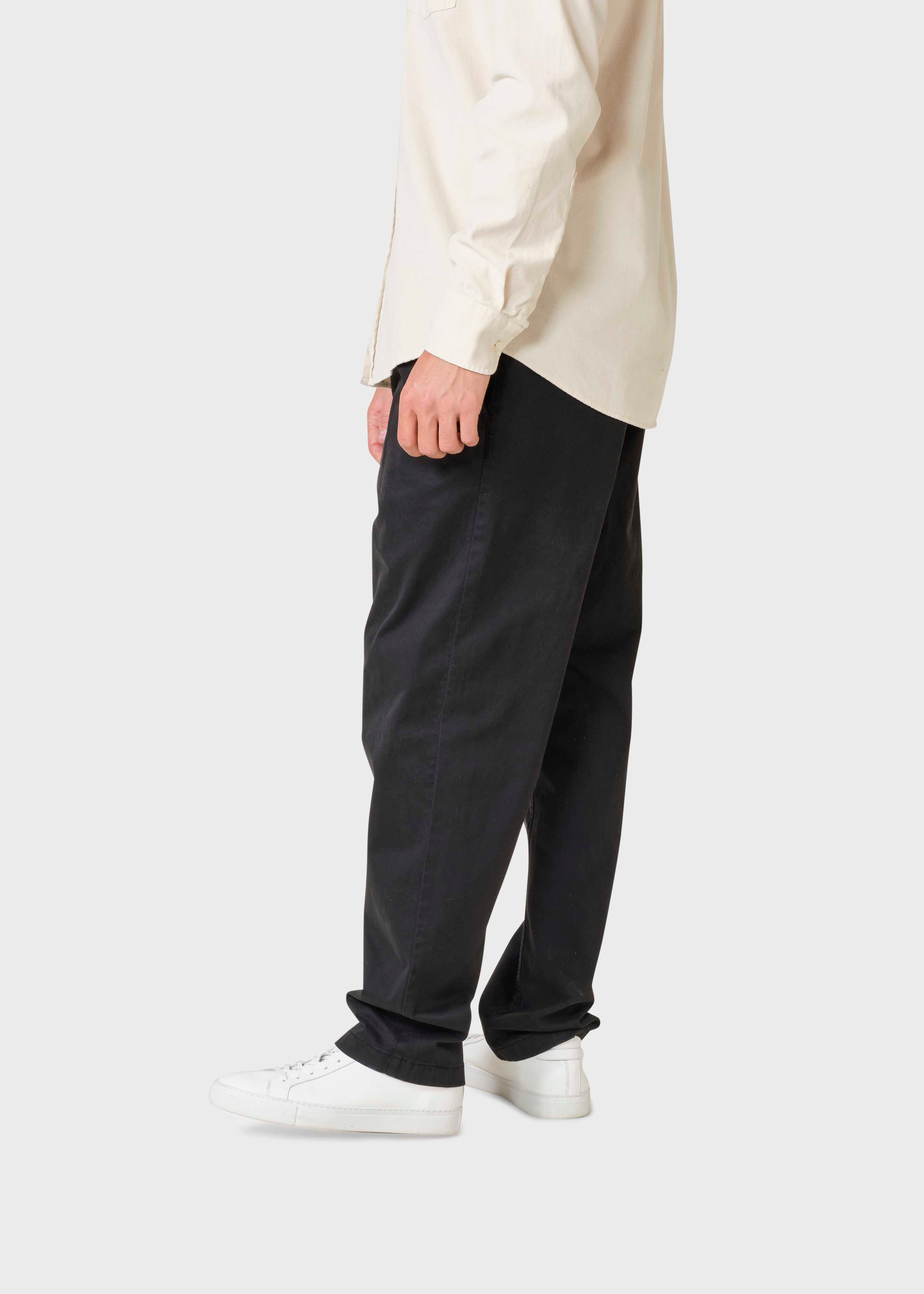 Kristian Twill Pants - Black