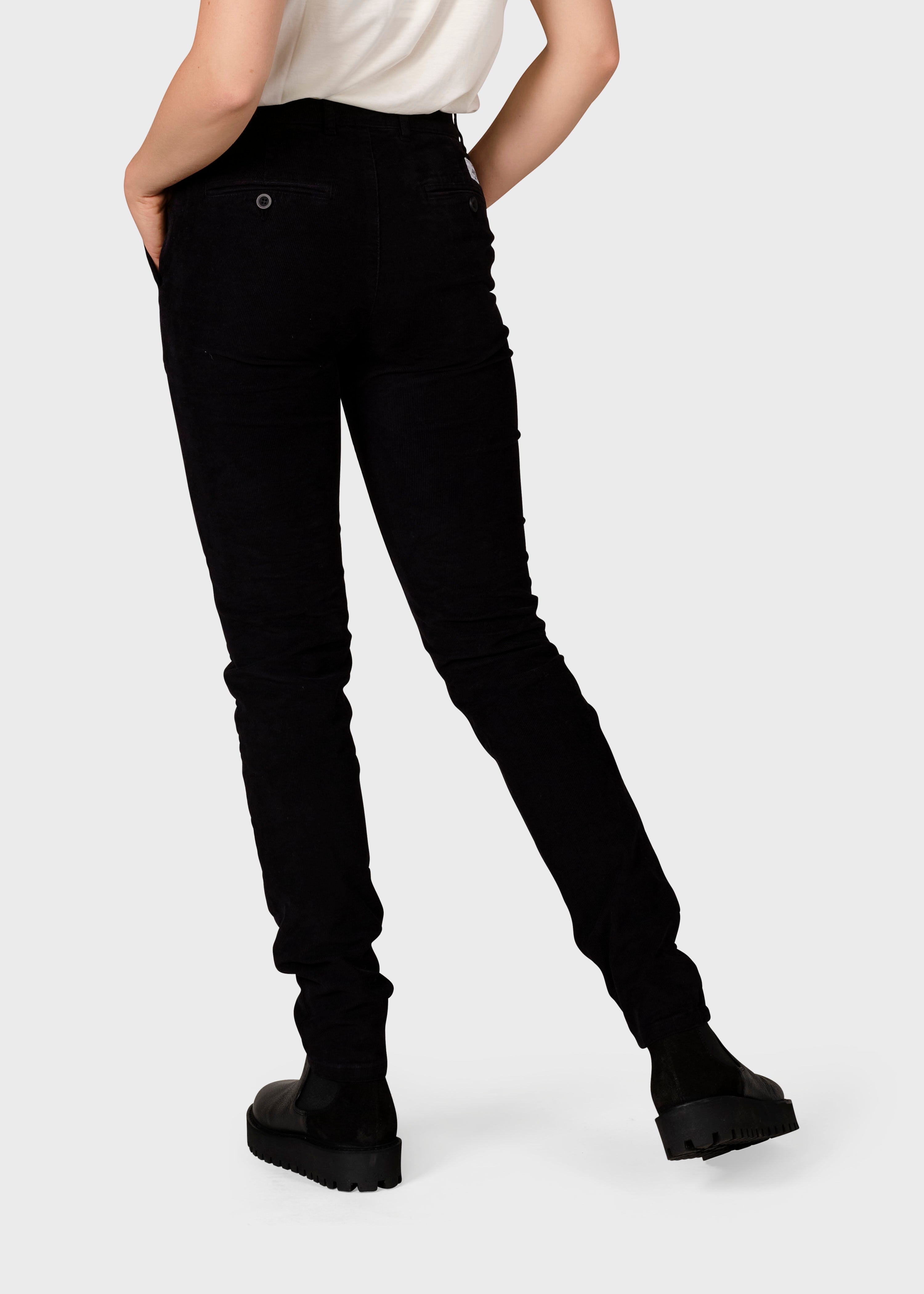 Liv Corduroy Pants - Black