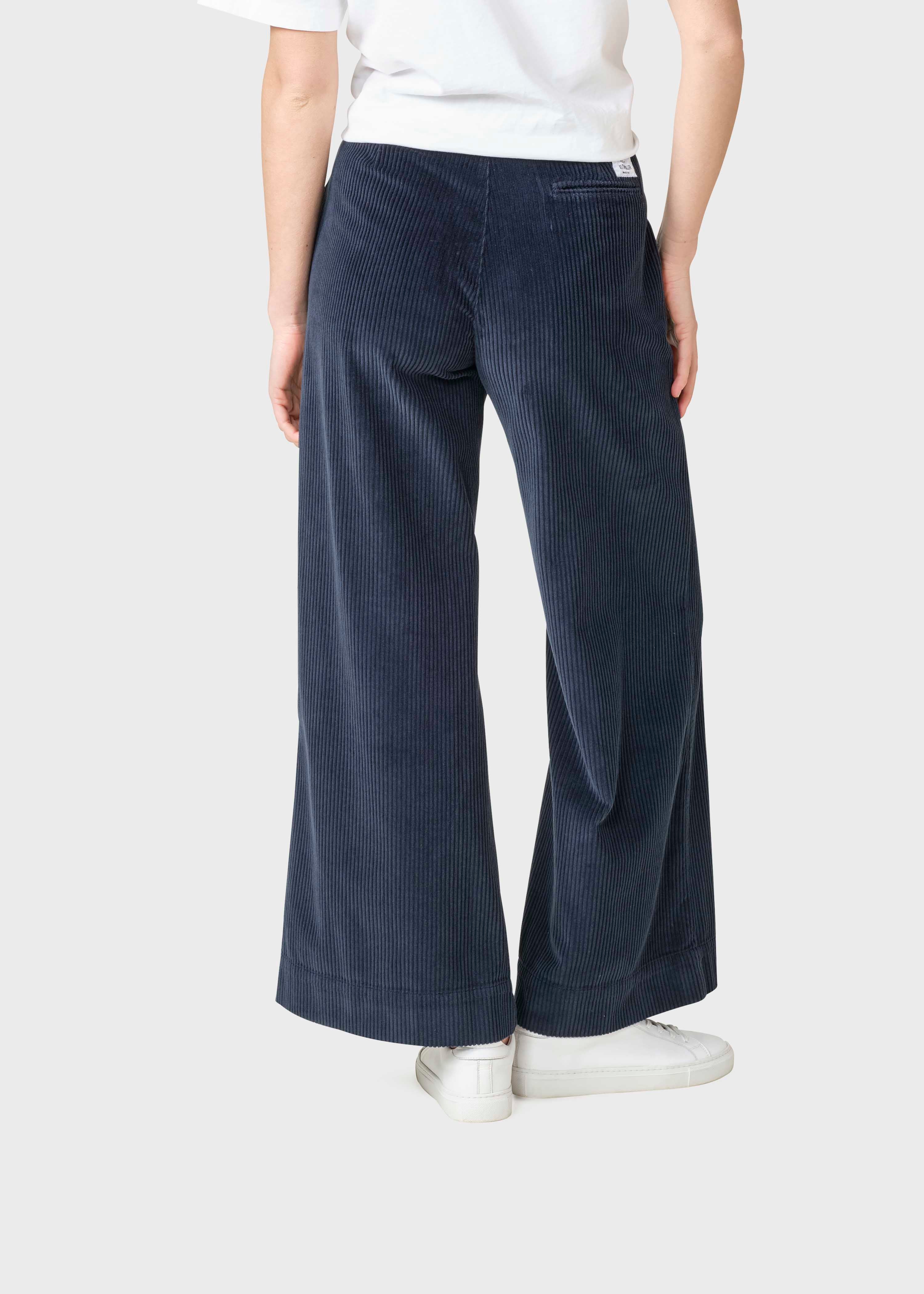Lois Cord Pants - Navy