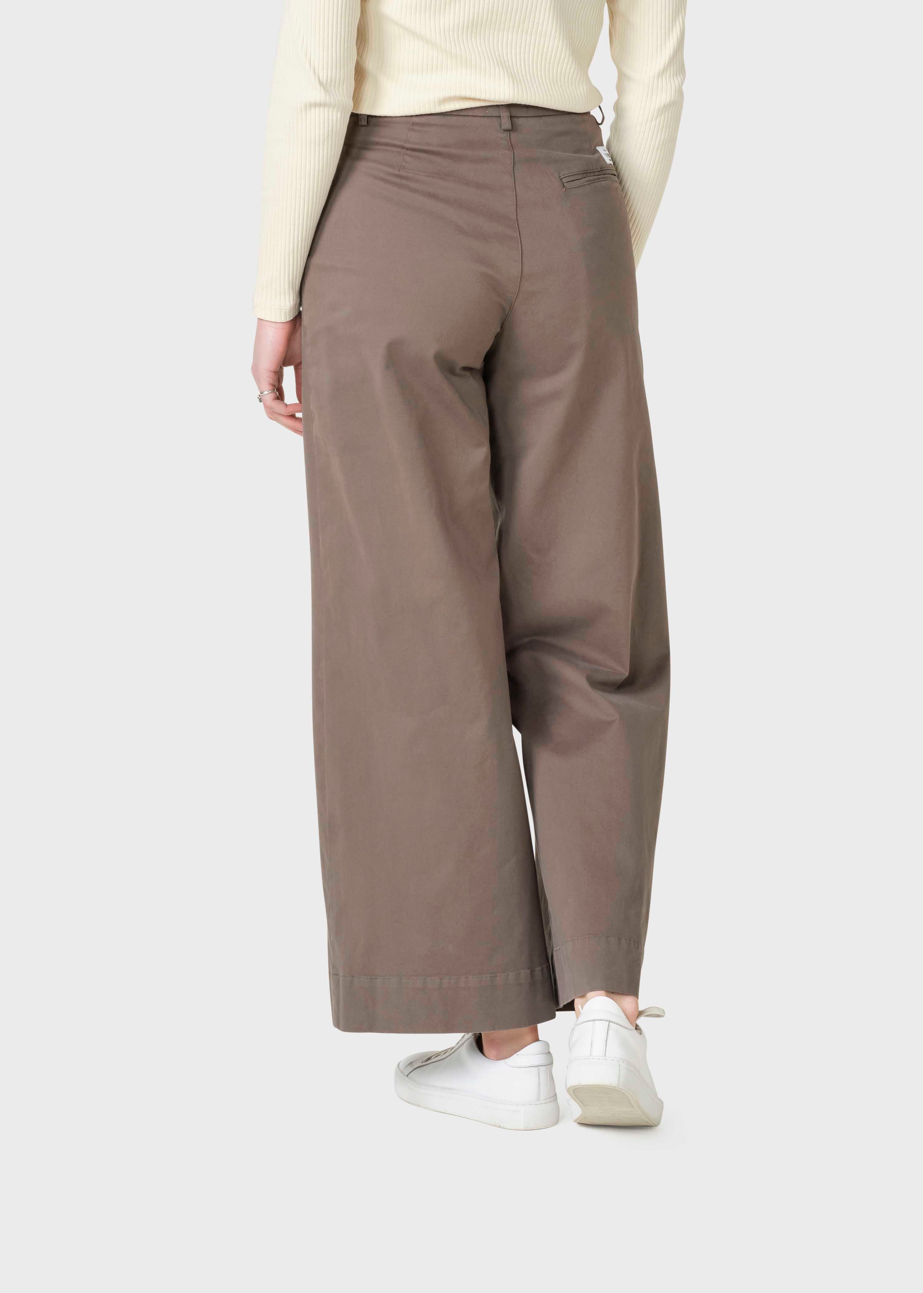 Lois Twill Pants - Taupe