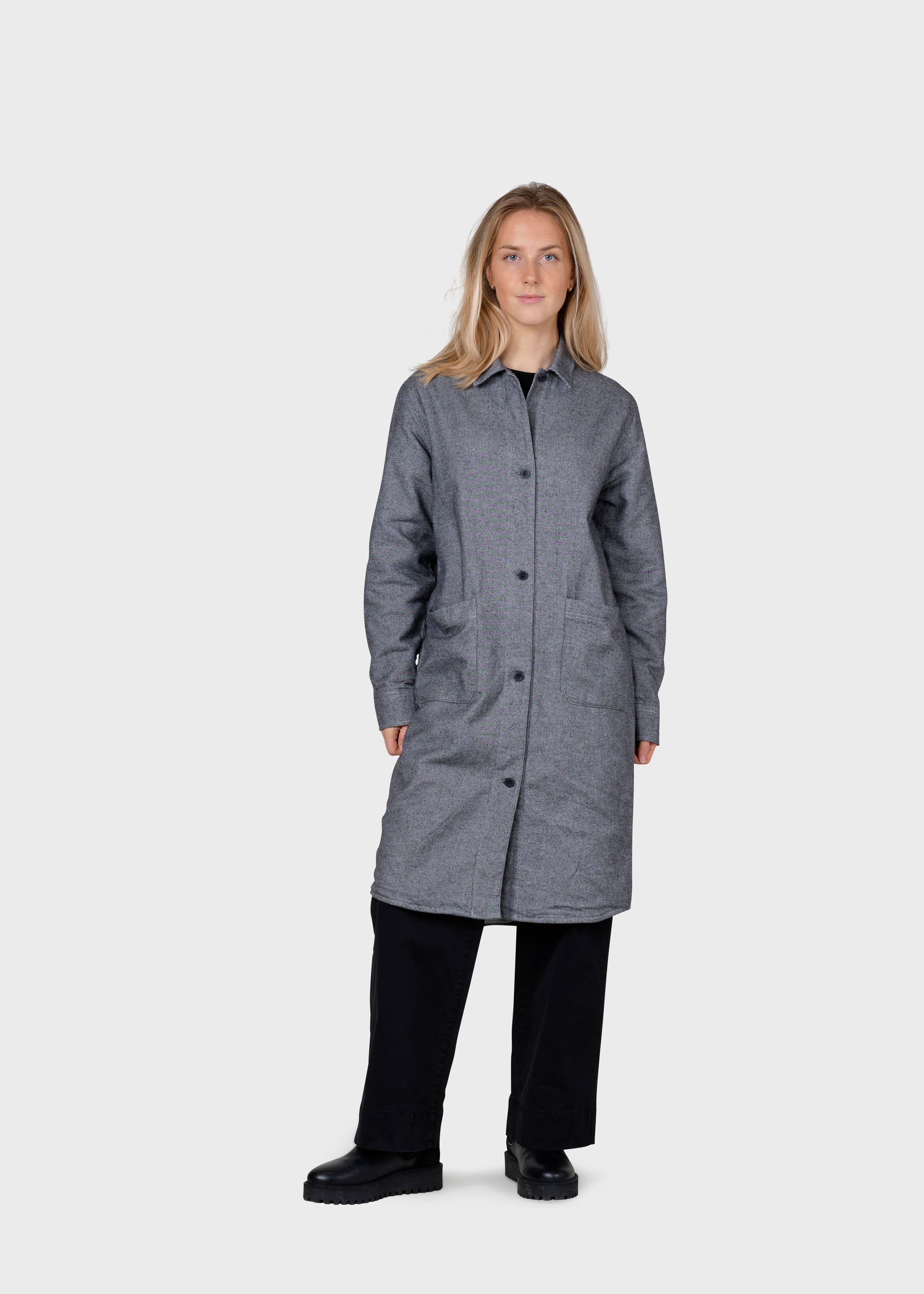 Lolly Lumber Overshirt - Light Grey