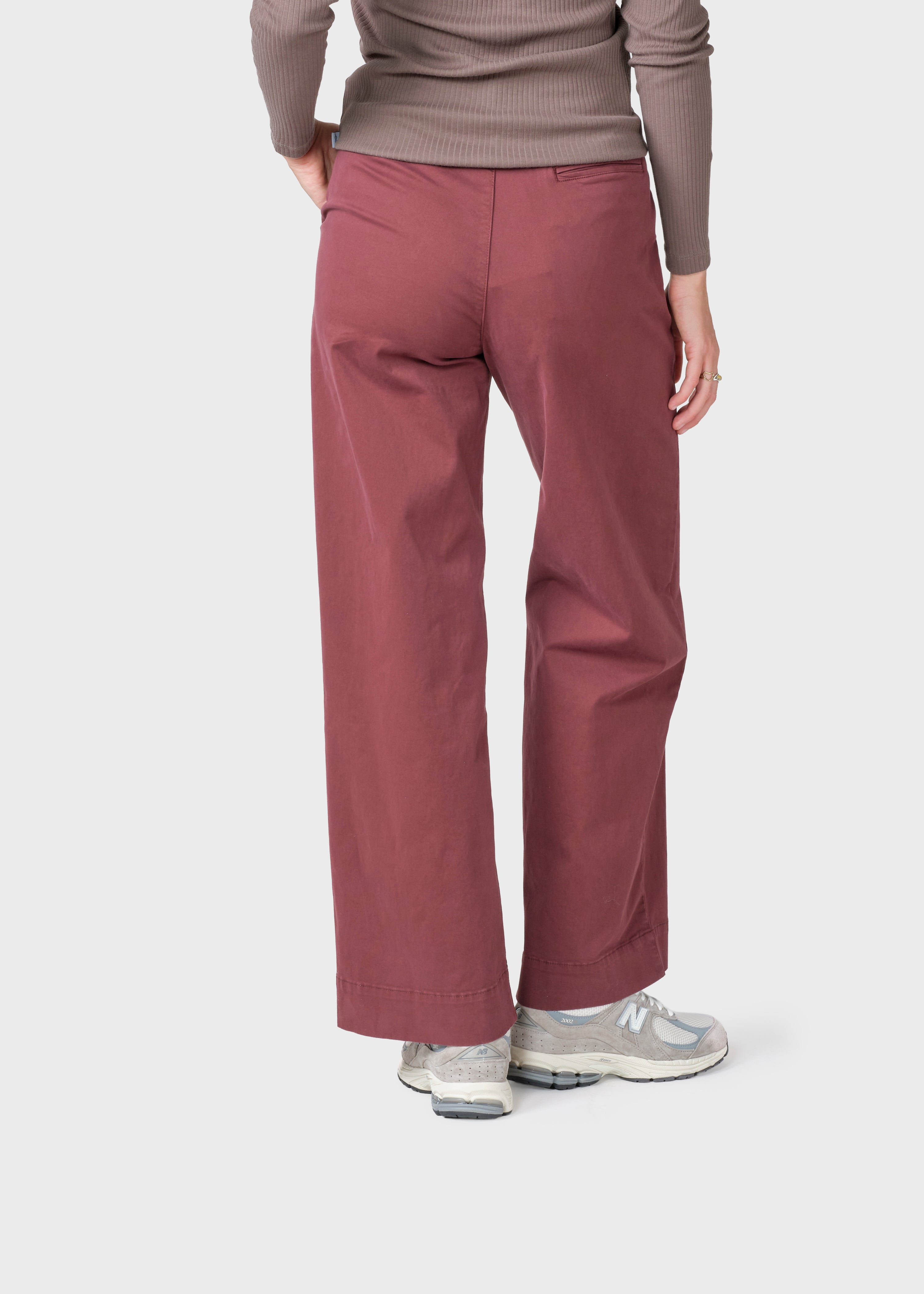 Lydia Pants - Burgundy