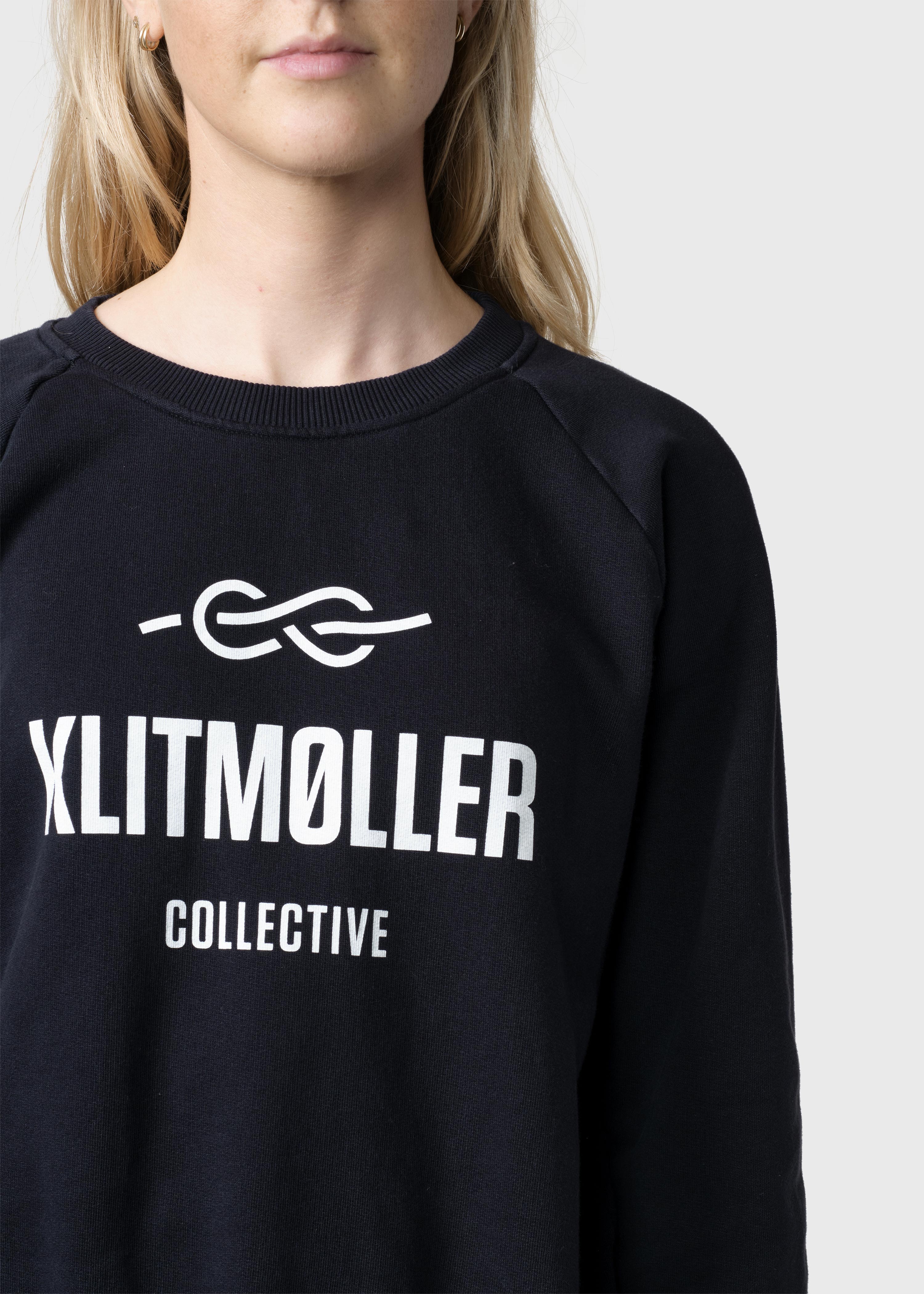 Maja Logo Crew - Black