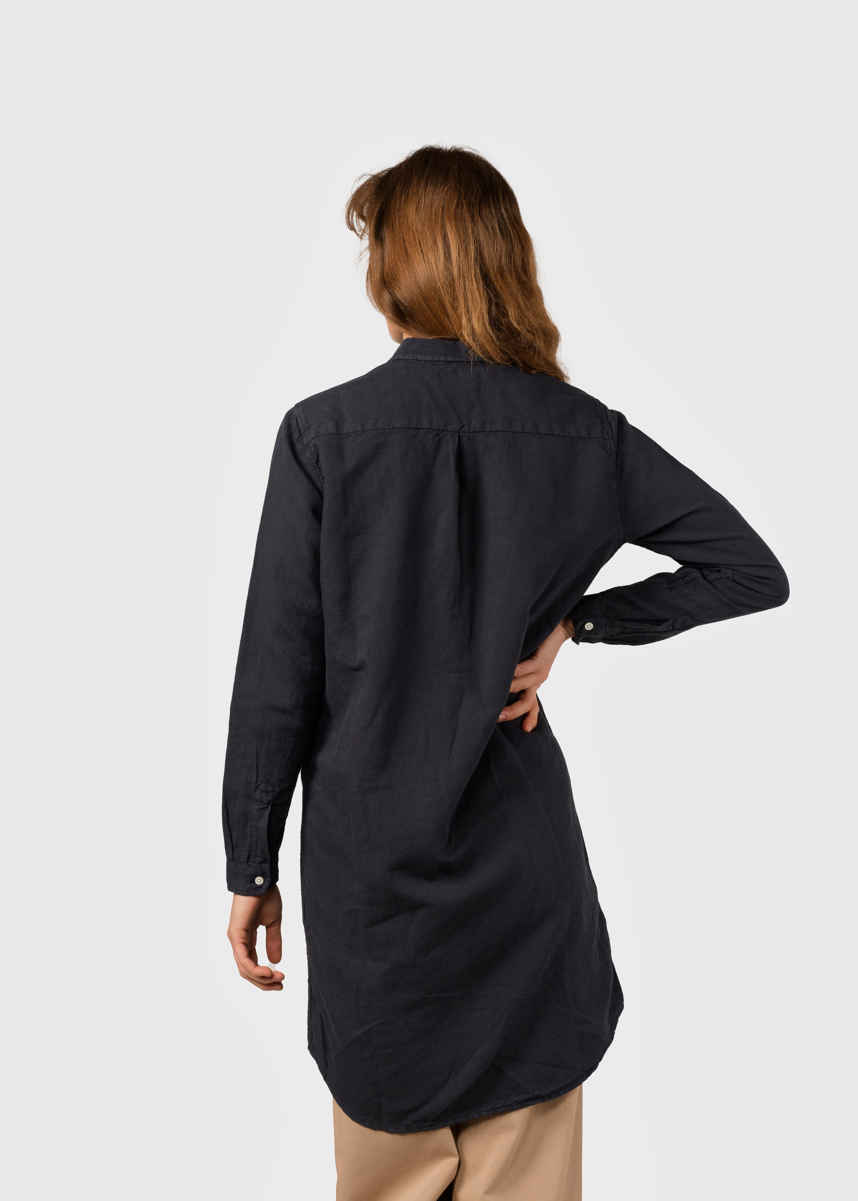 Mathilde Linen Shirt - Navy