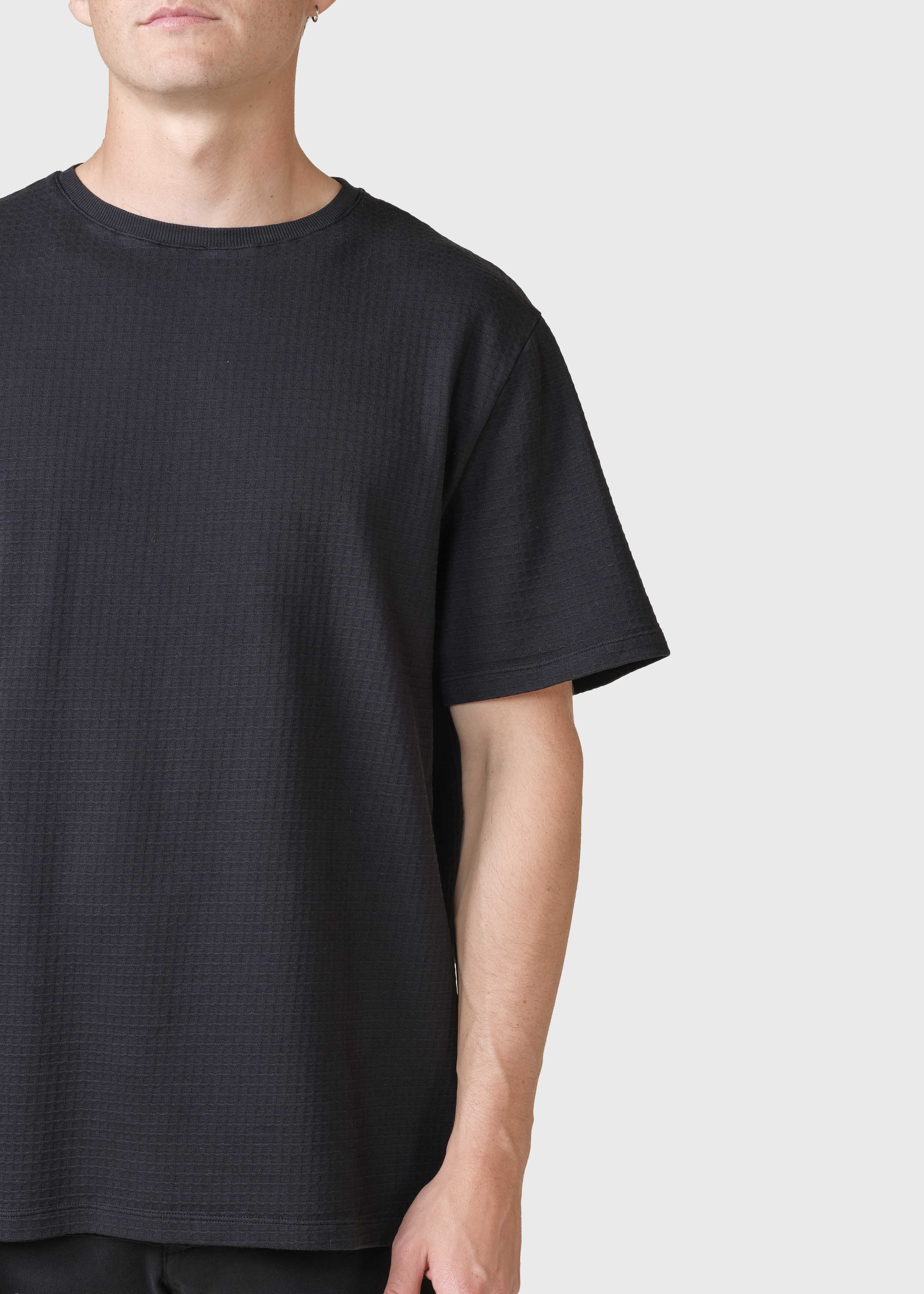 Mens Boxy Structure Tee - Black