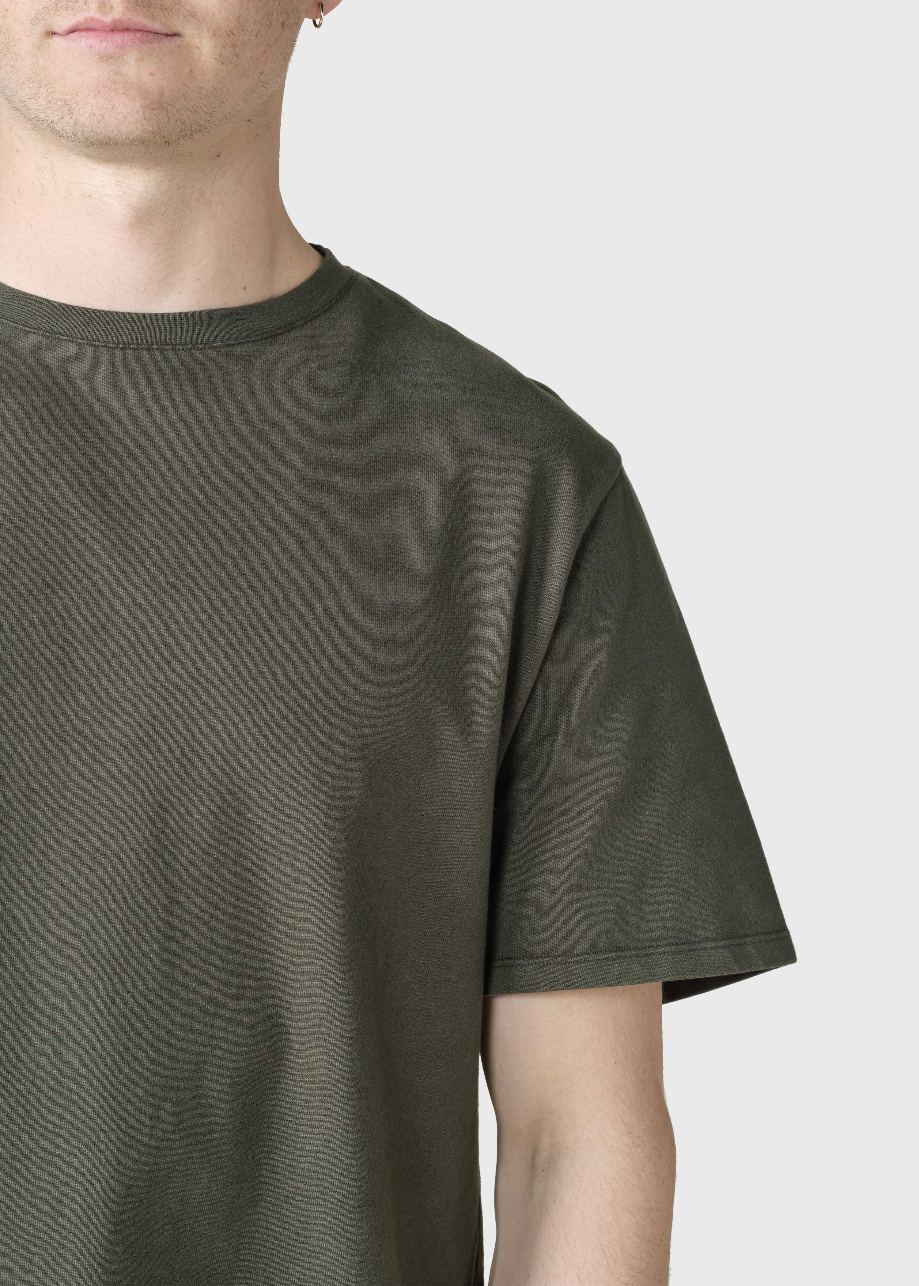 Mens Boxy Tee - Olive