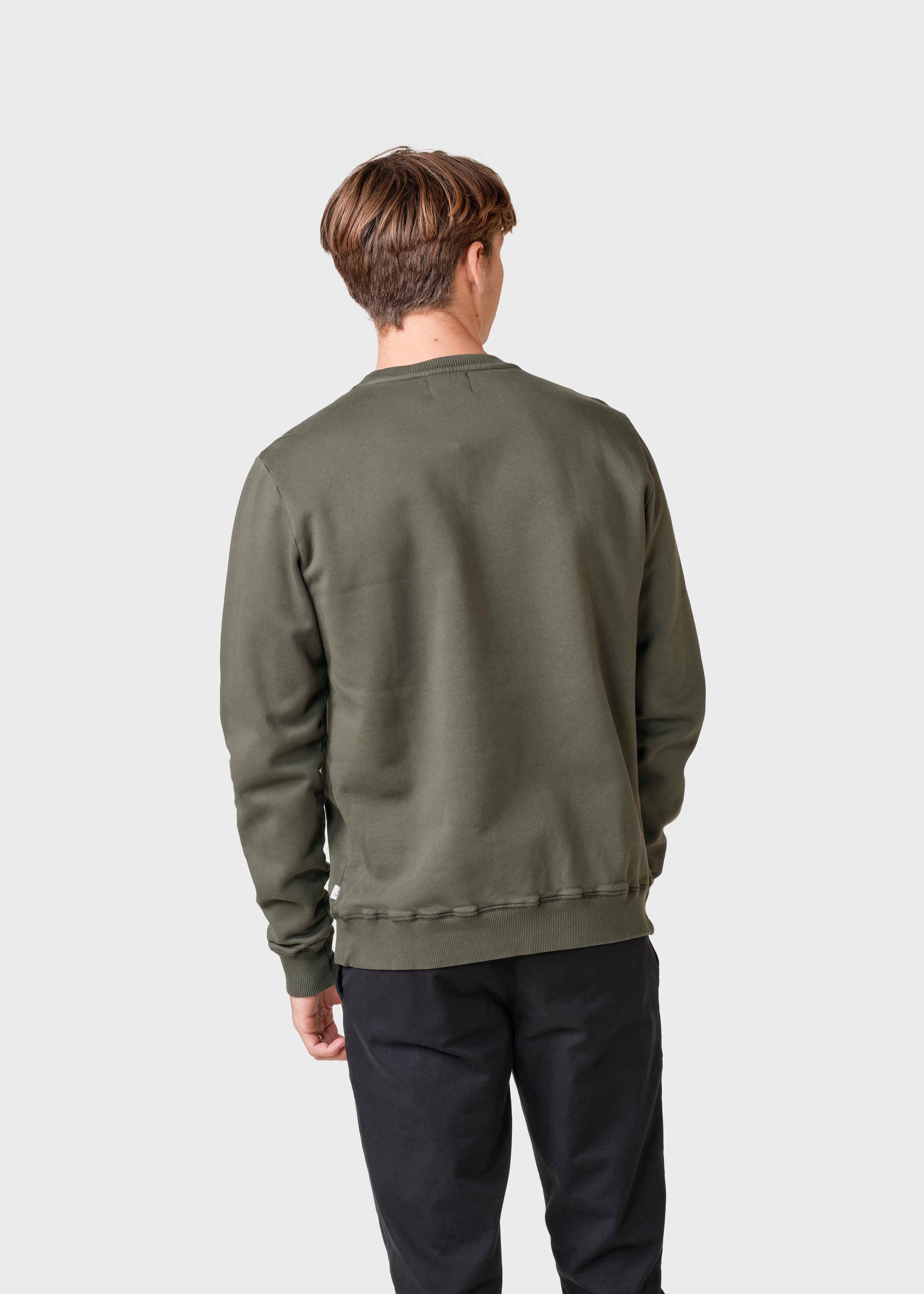 Mens Logo Crew - Olive