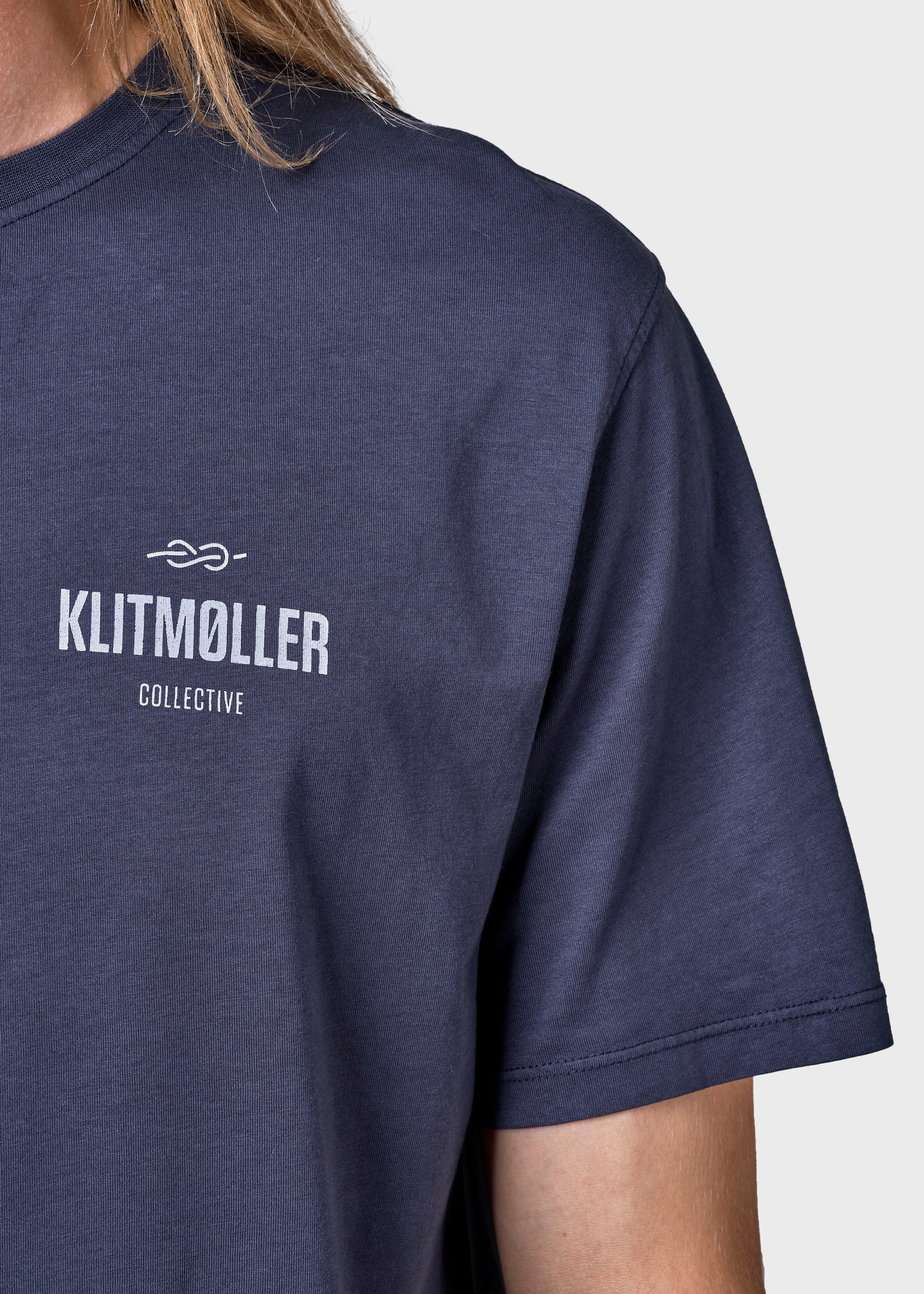 Mens Small Logo Tee - Navy