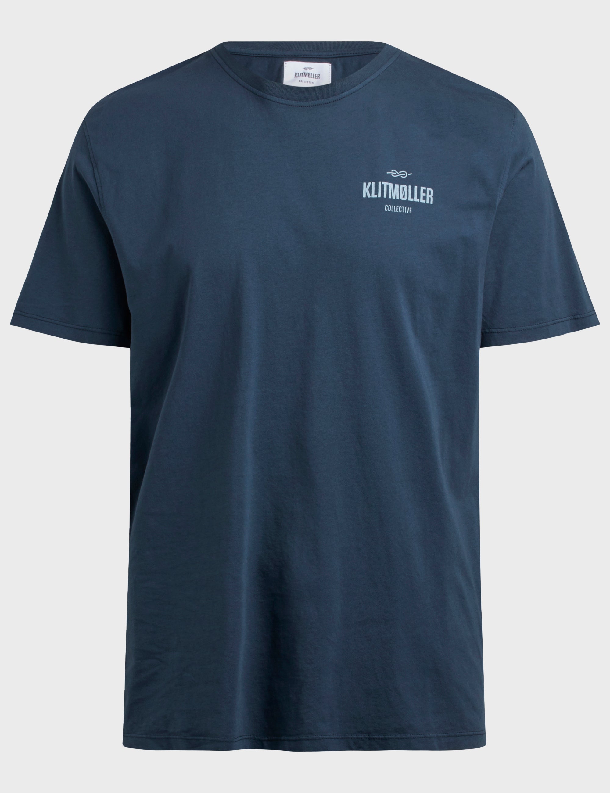 Mens Small Logo Tee - Navy