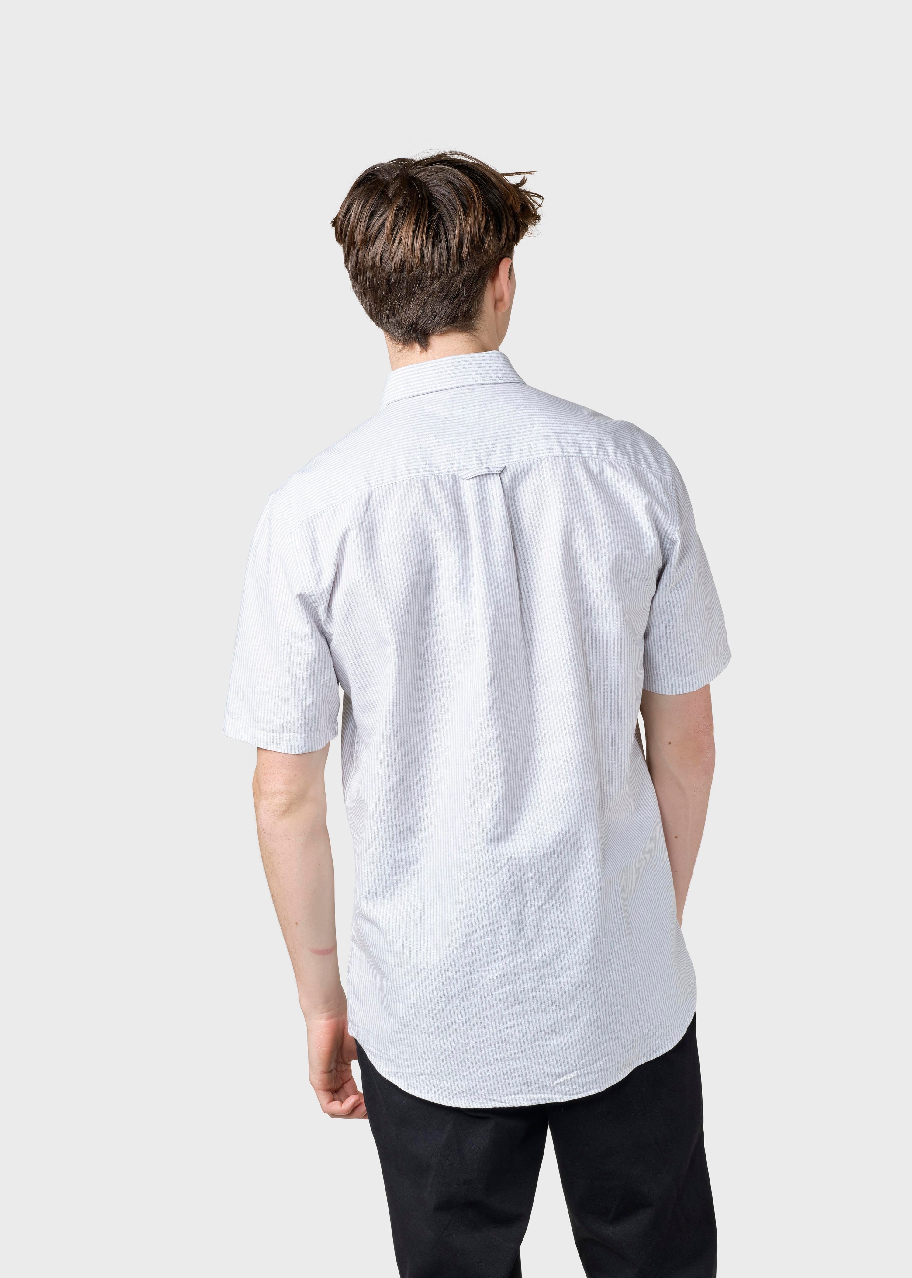 Mikkel Striped Shirt - White/sand