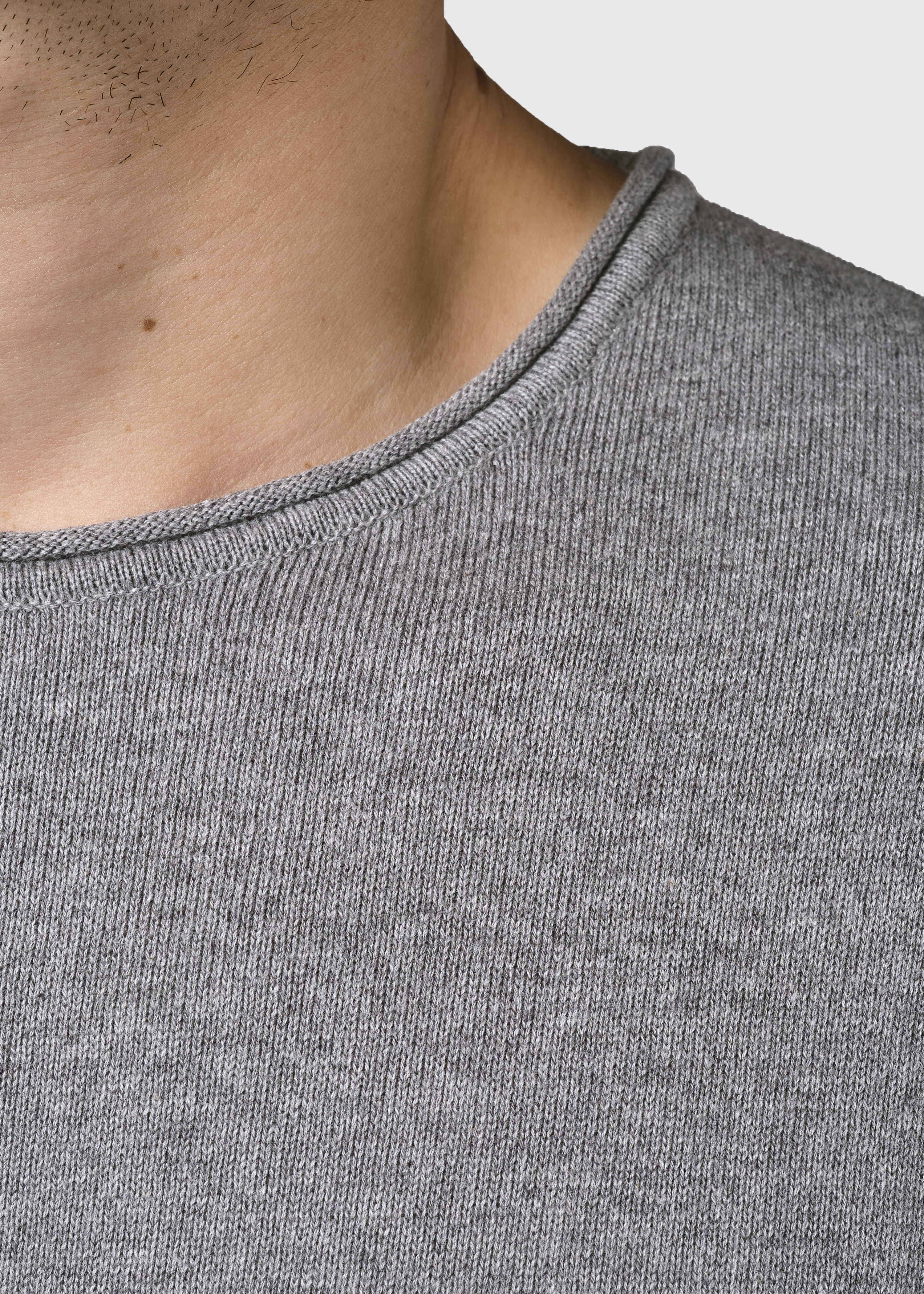 Noah Knit - Light Grey