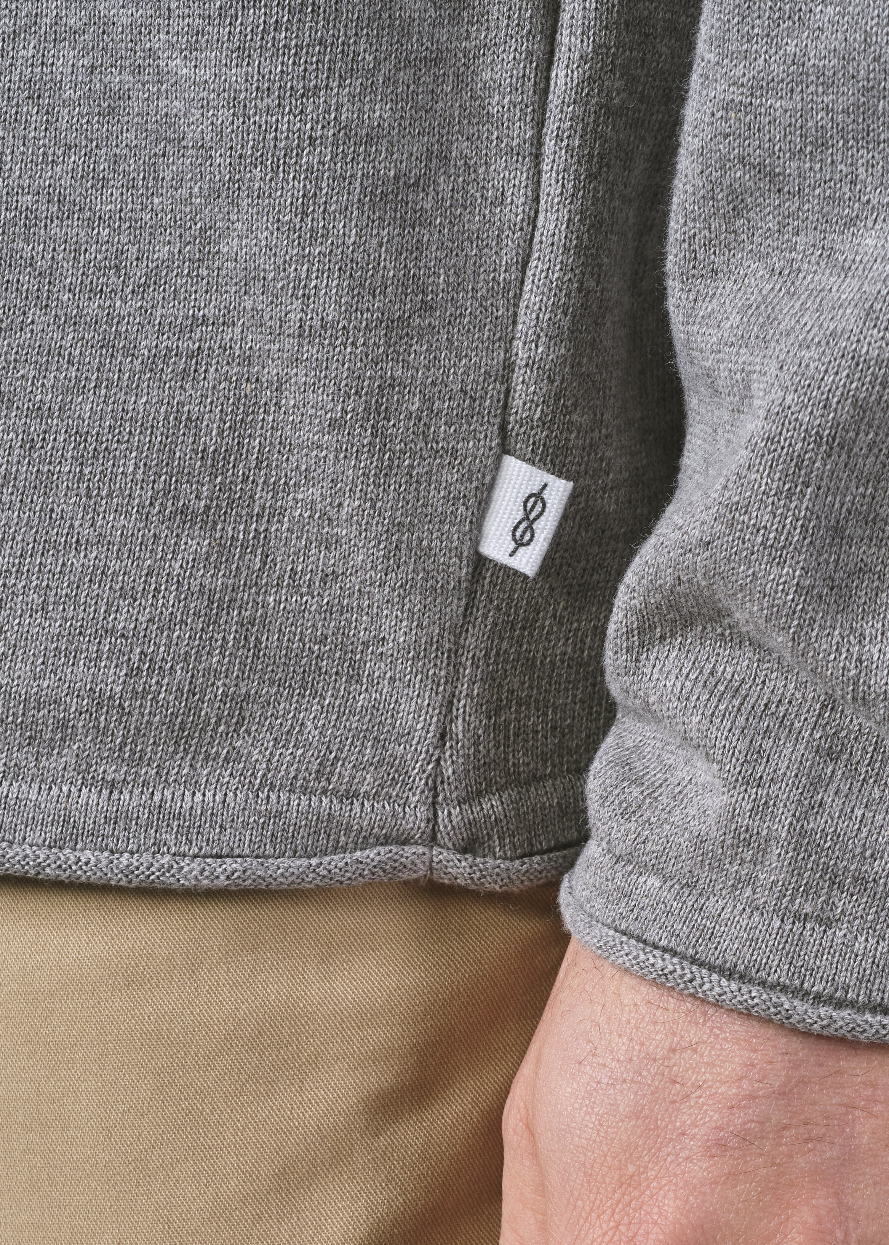 Noah Knit - Light Grey