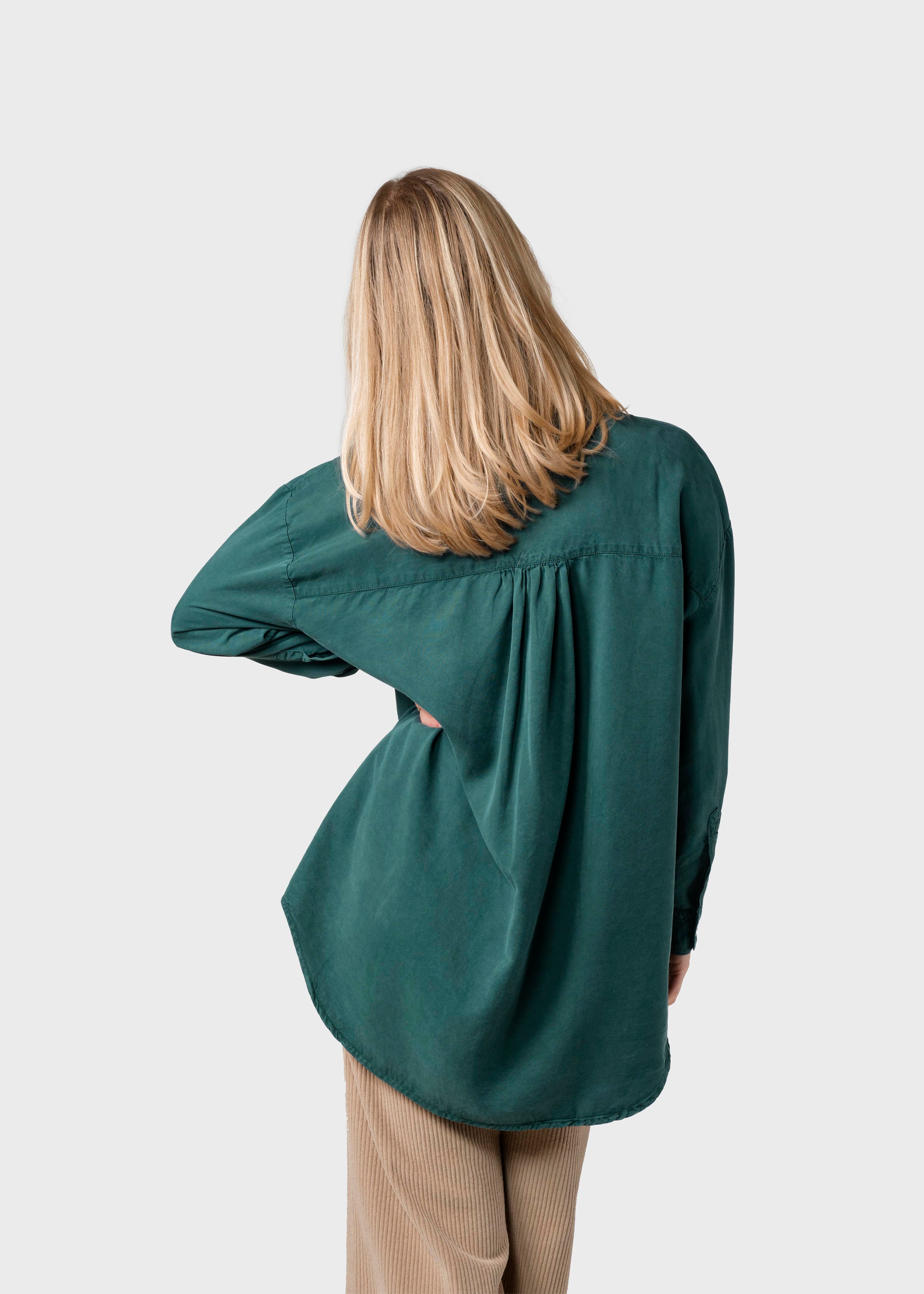 Ofelia Lyocell Shirt - Moss Green