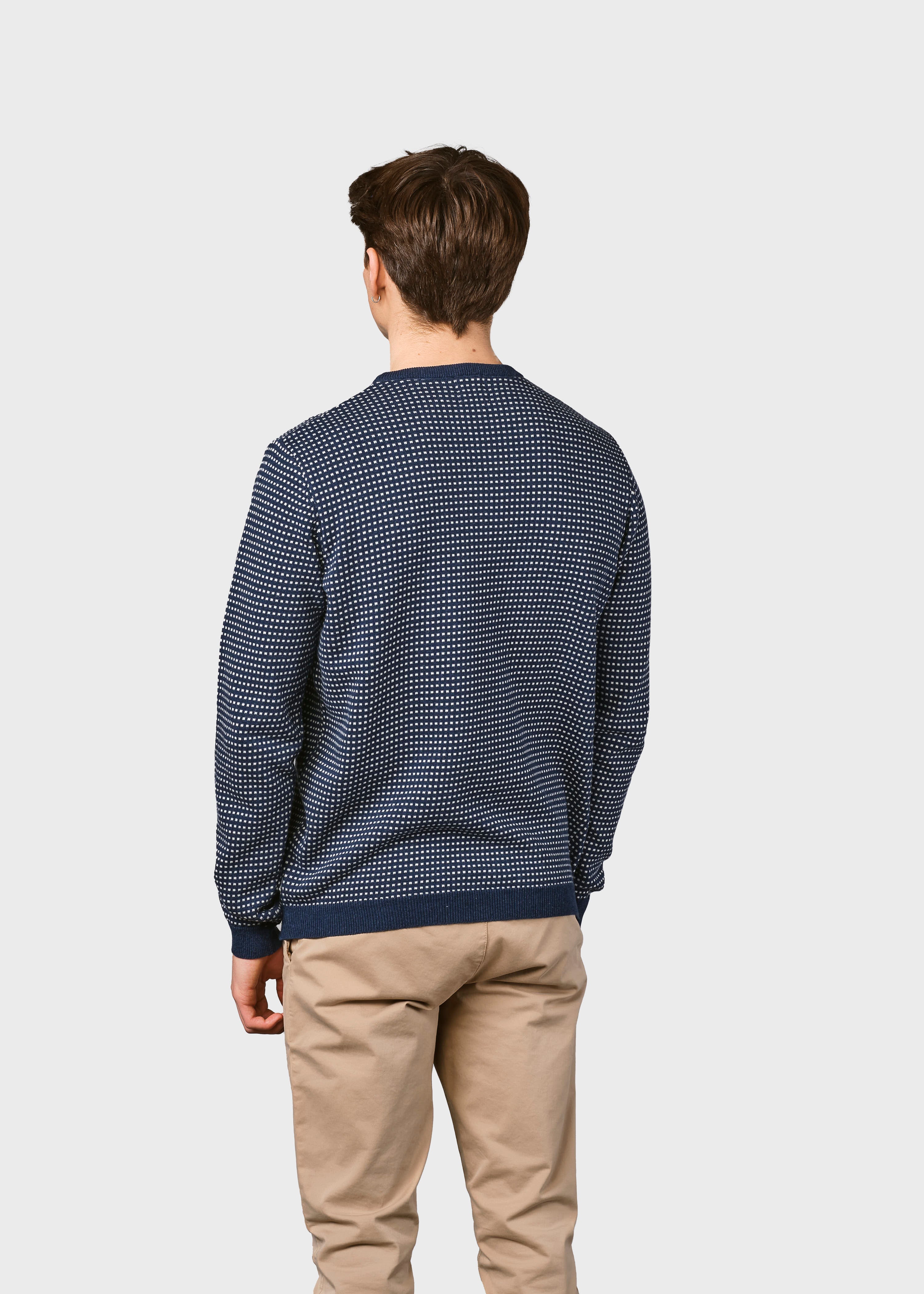 Otto Knit - Ocean/cream