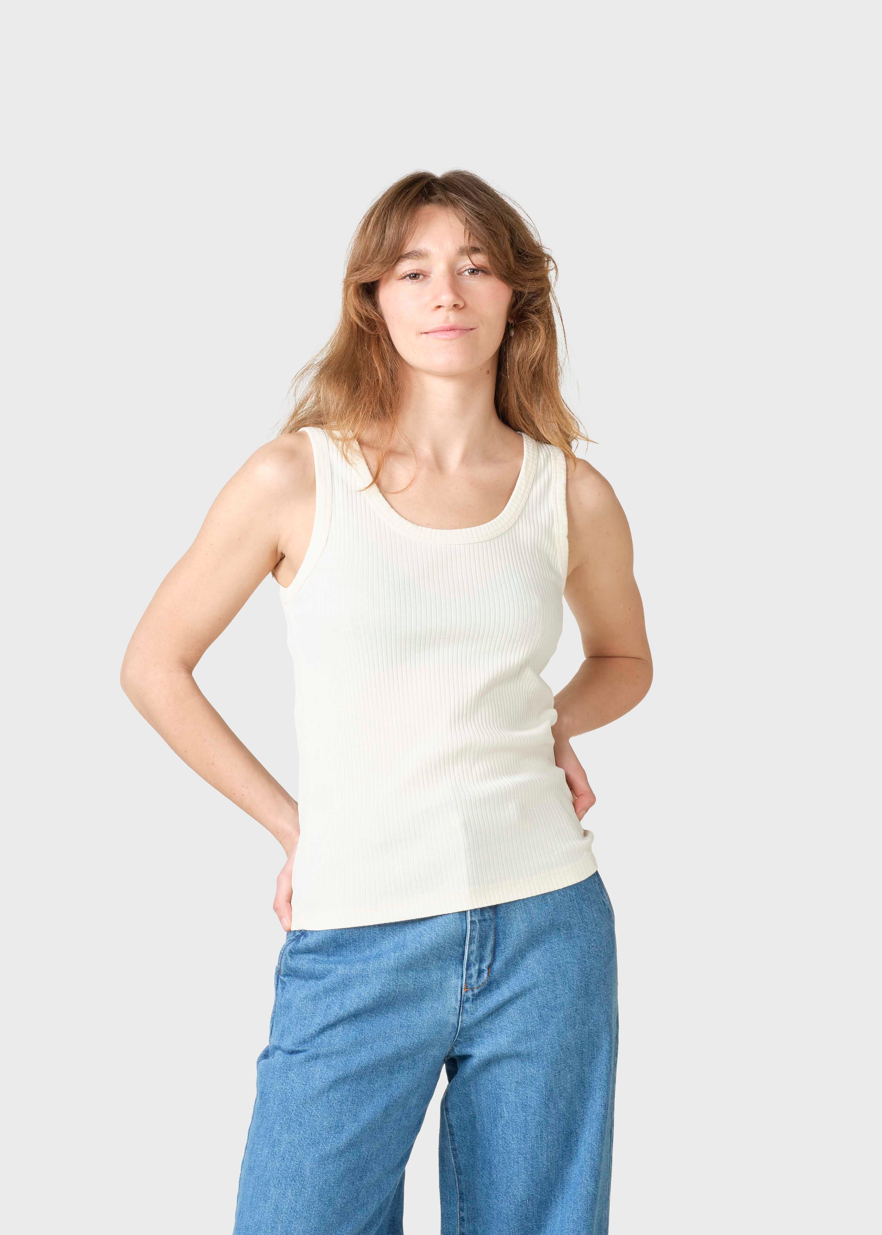 Rib Top - Cream